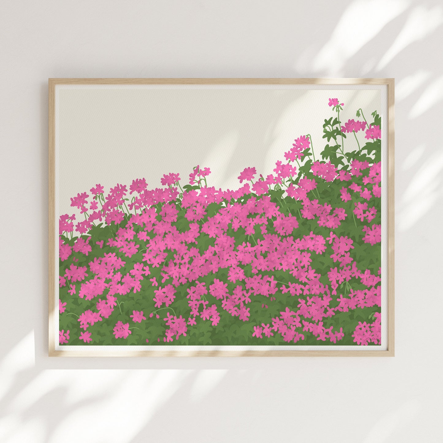 Geraniums Art Print - Unframed or Framed - 160419