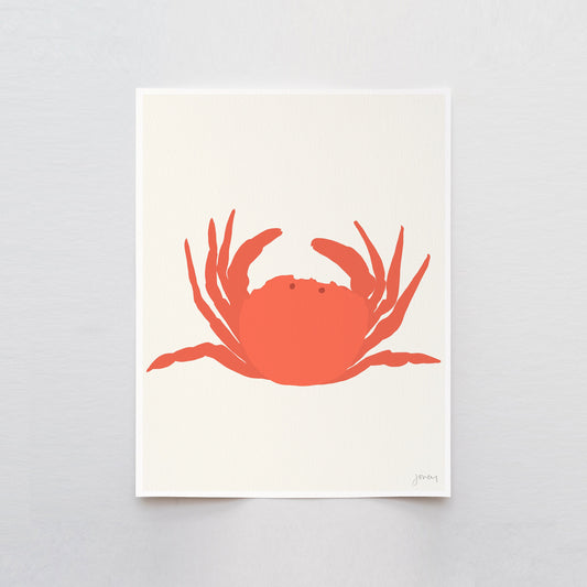 Red Rock Crab Art Print - Unframed or Framed - 140811