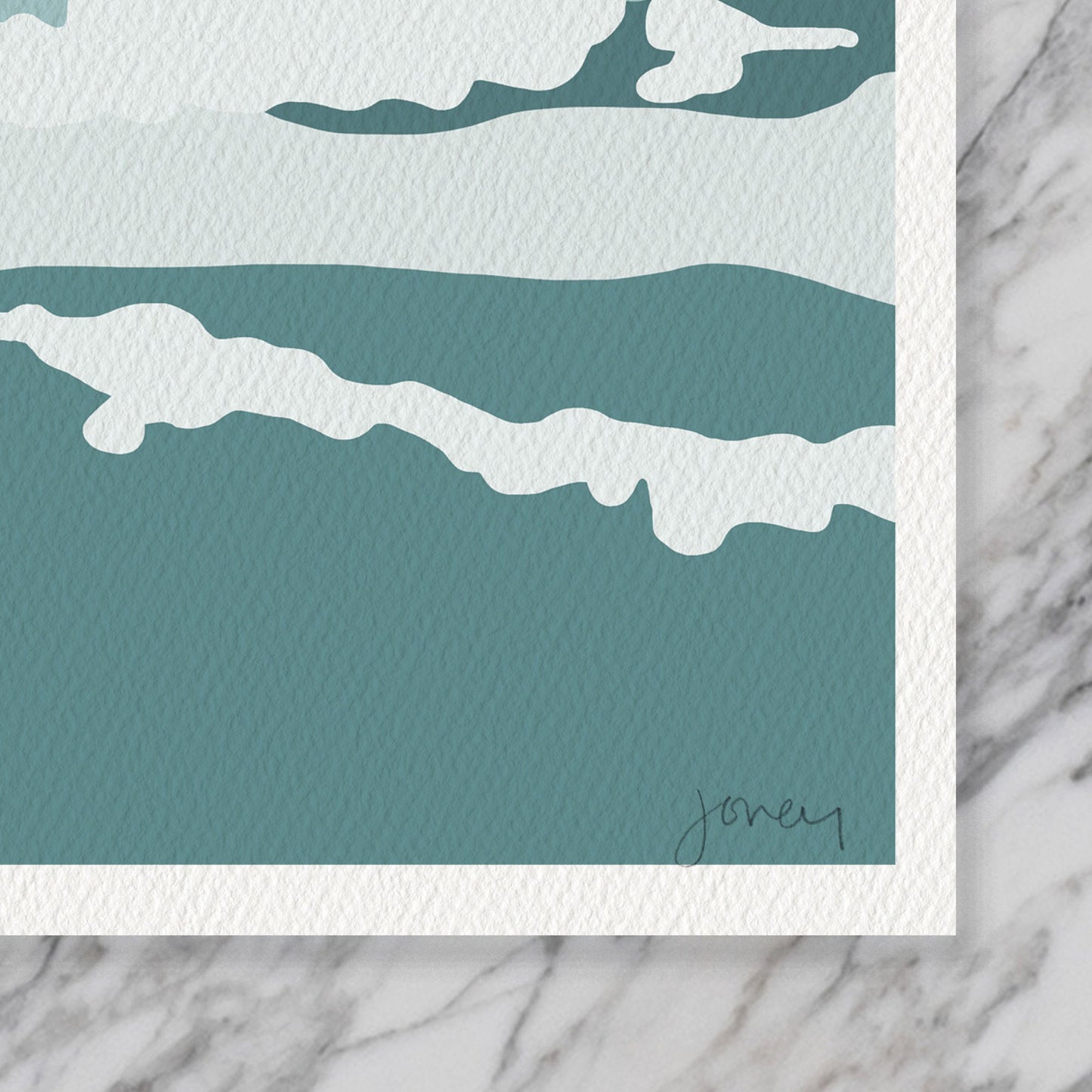 Beach Surf Break Art Print - Unframed or Framed - 160218