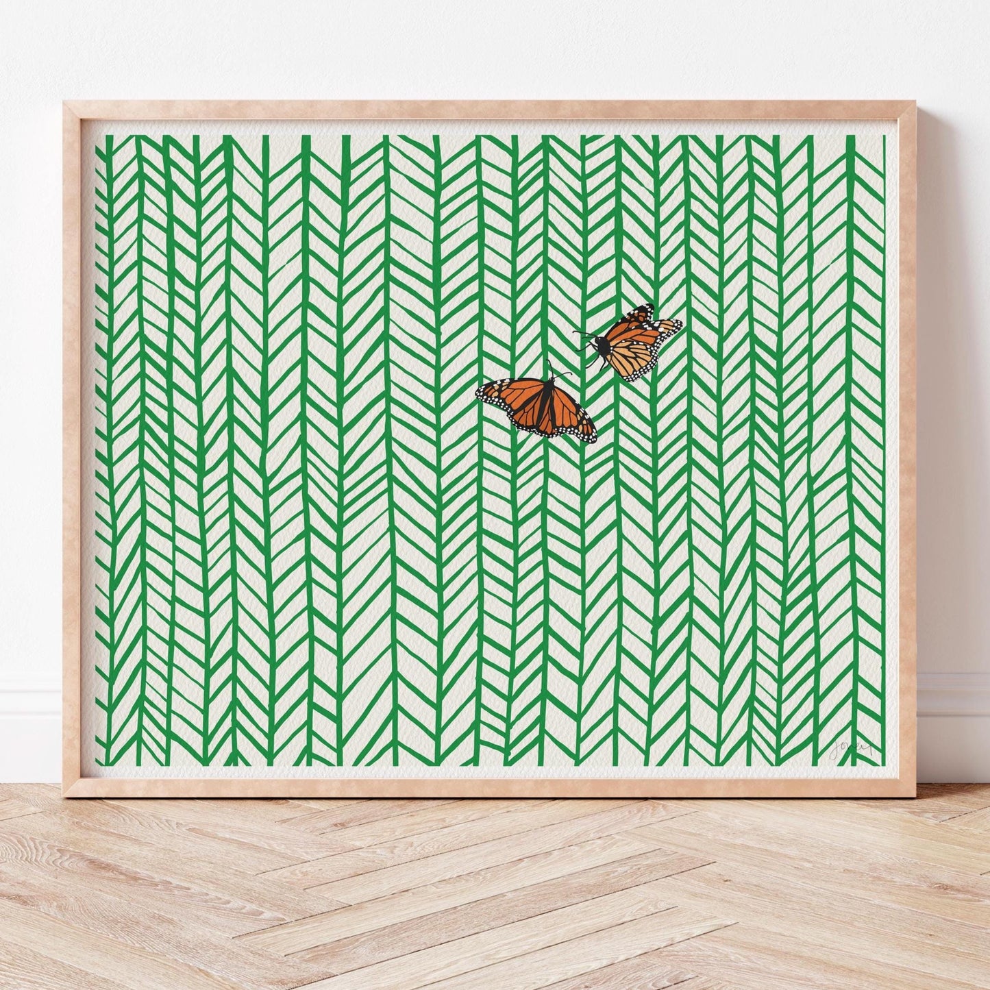 Butterflies Wall Art Print - Unframed or Framed - 160618