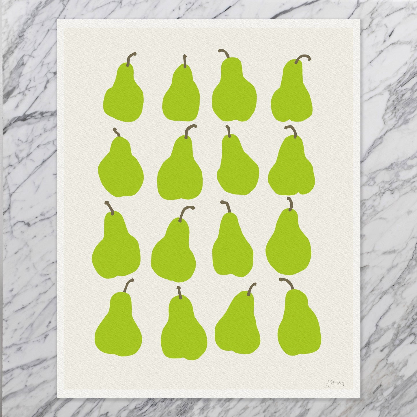 Pears Art Print - Unframed or Framed - 111115