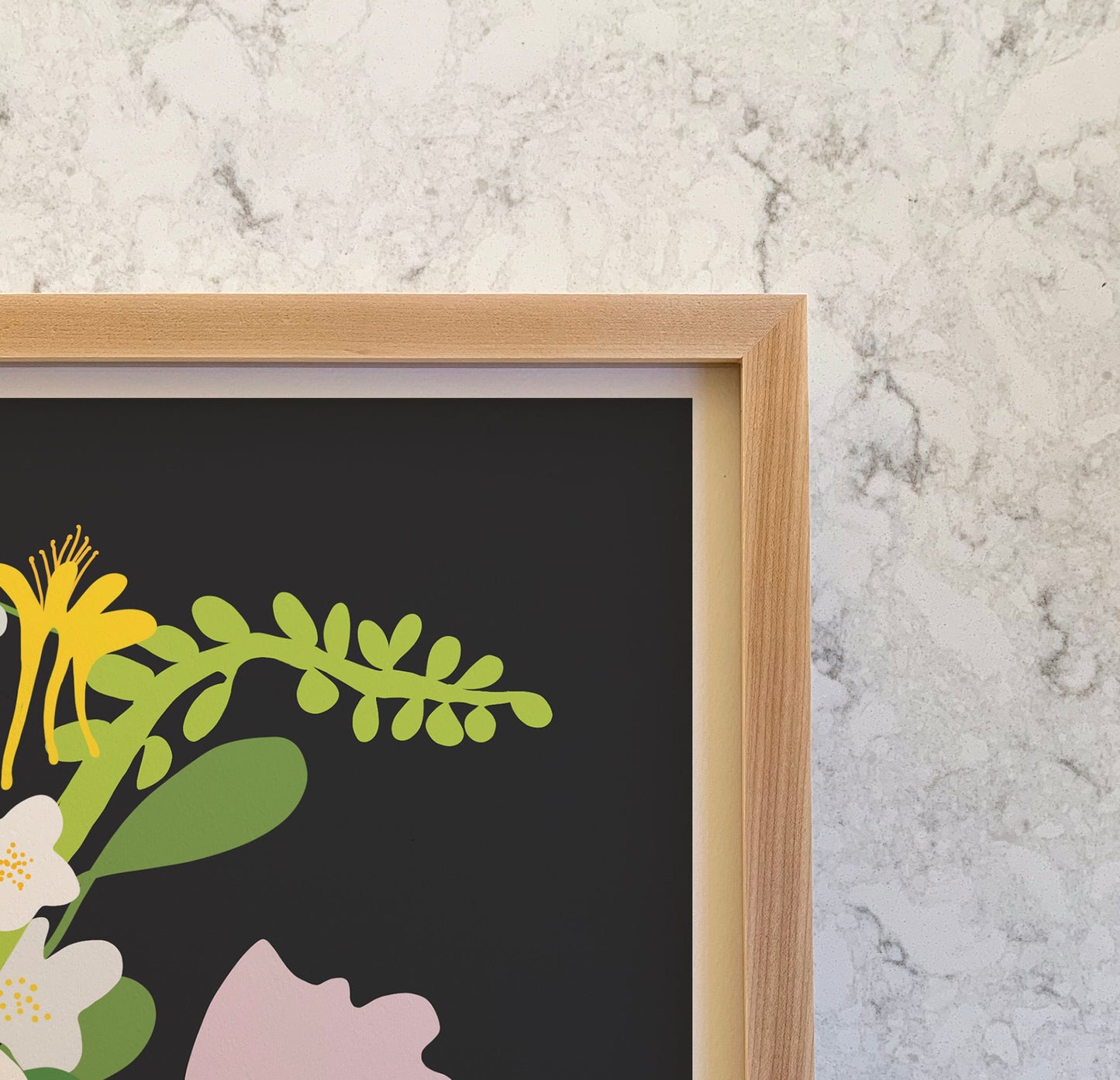 Tulip Abstract Still Life Art Print - Unframed or Framed - 200110