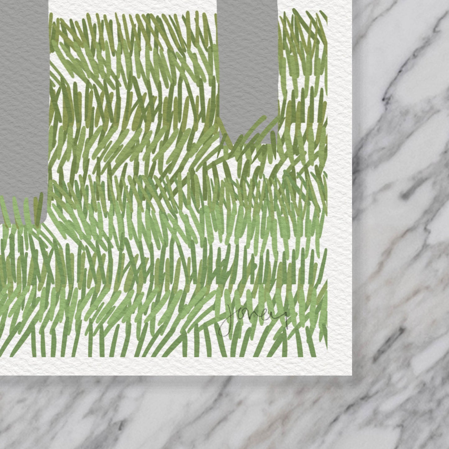 Under a Magnolia Art Print - Unframed or Framed - 230429