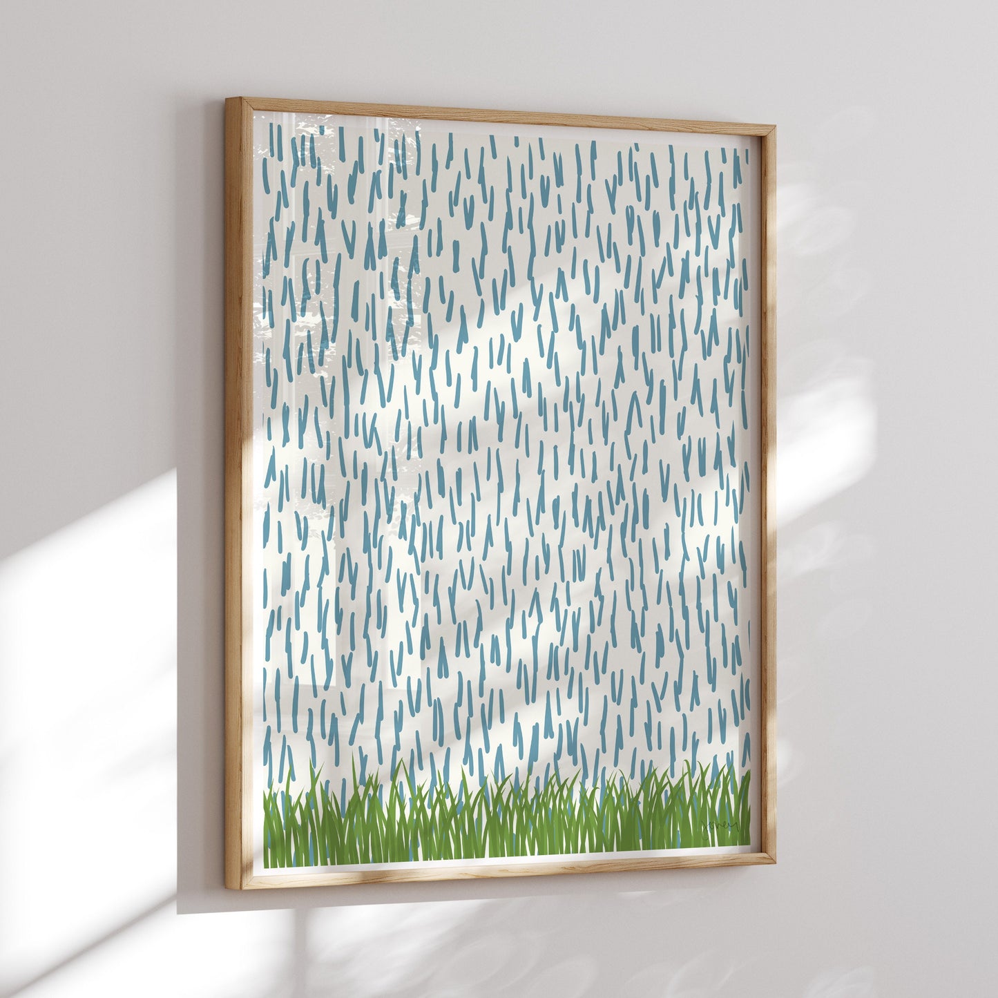 Spring Rain Art Print - Unframed or Framed - 141204