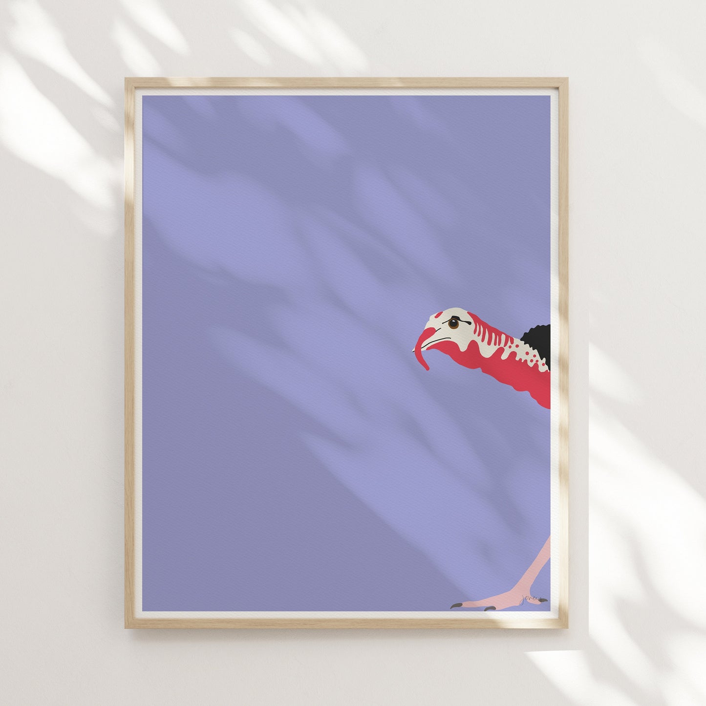 Wild Turkey Art Print - Signed - 121120