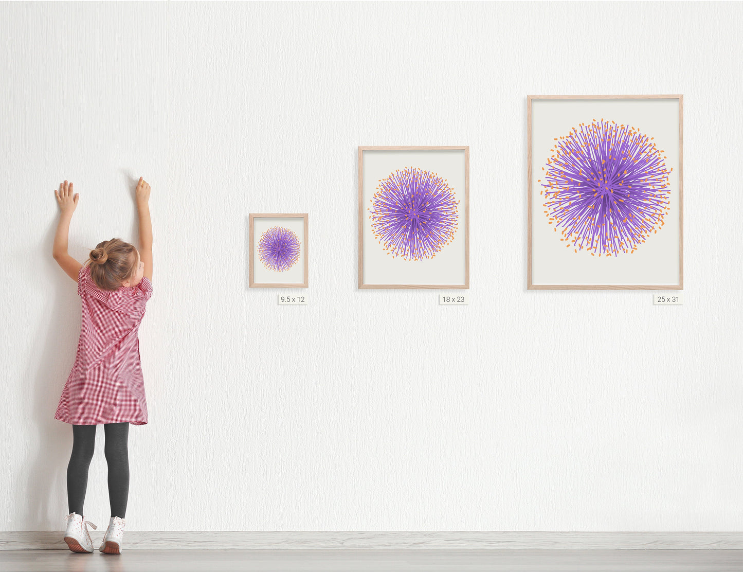 Mimosa Flower Art Print - Unframed or Framed - 110705