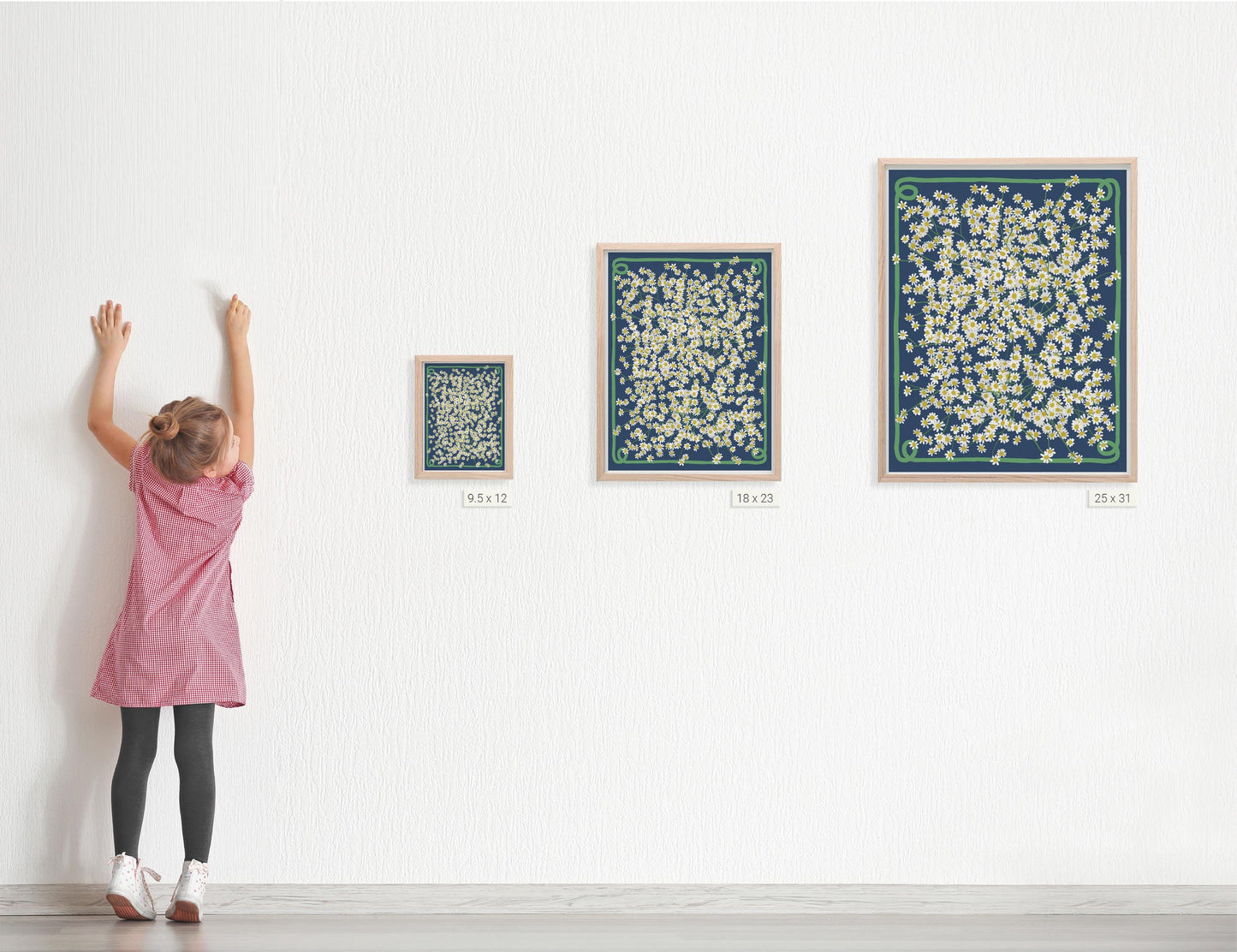 Chamomile Field Art Print - Unframed or Framed - 250921