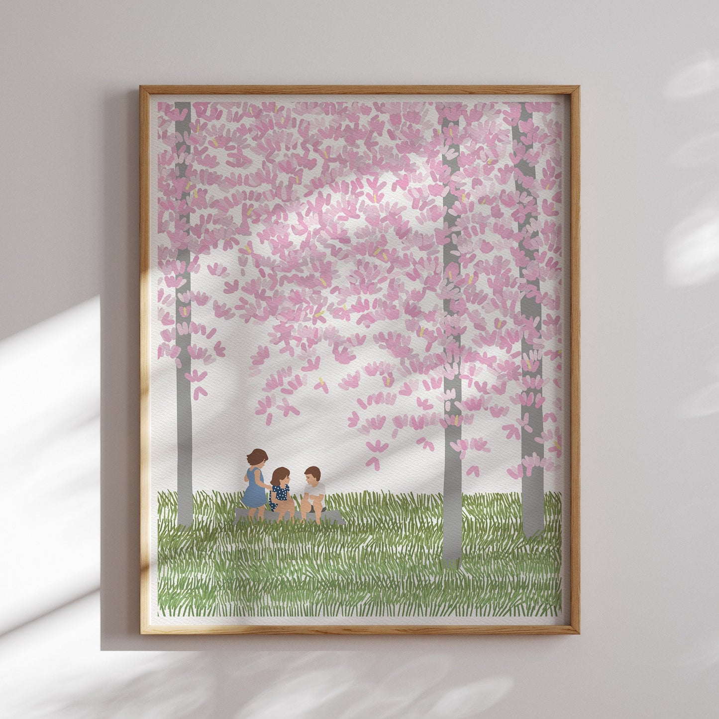 Under a Magnolia Art Print - Unframed or Framed - 230429