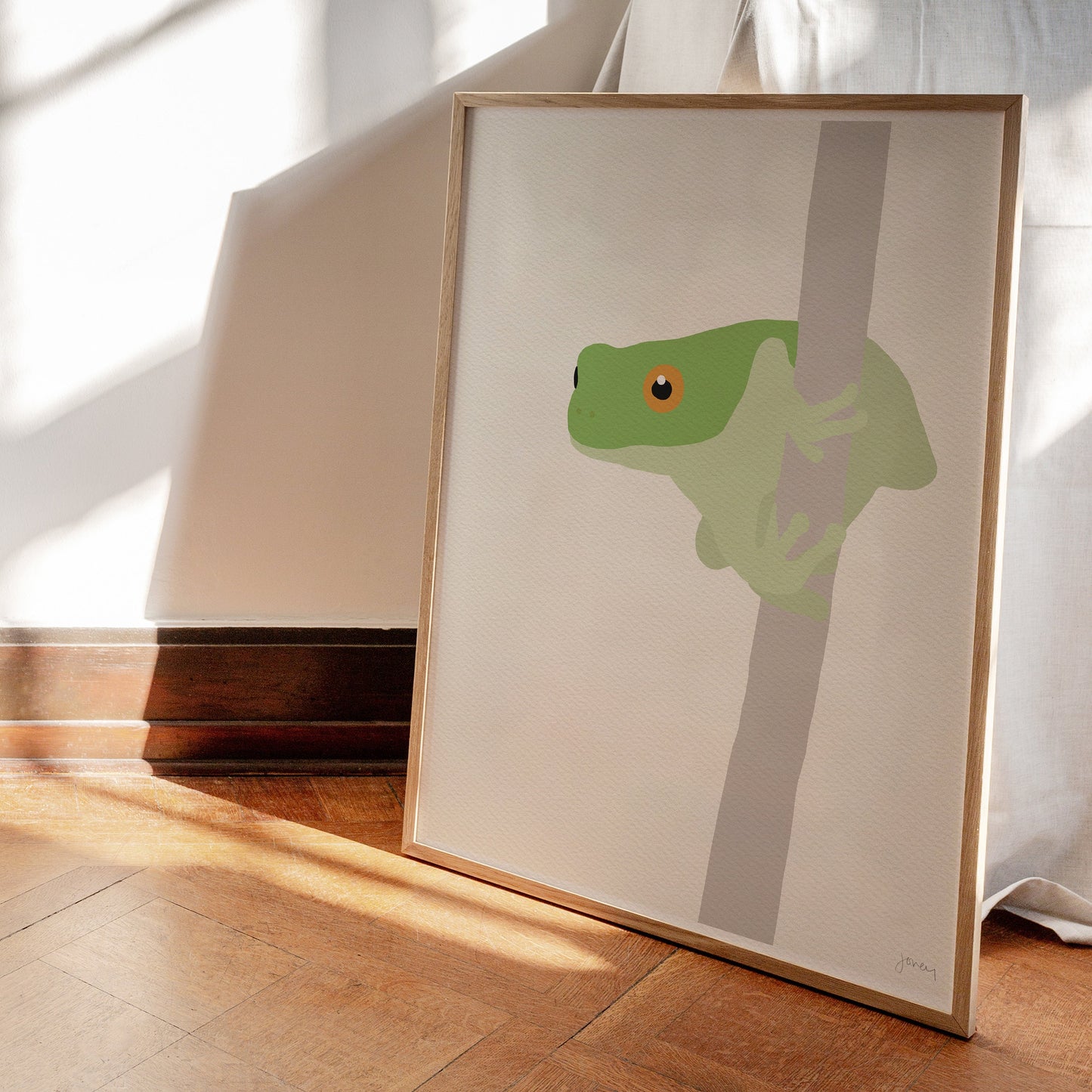 Tree Frog Art Print - Unframed or Framed - 130703