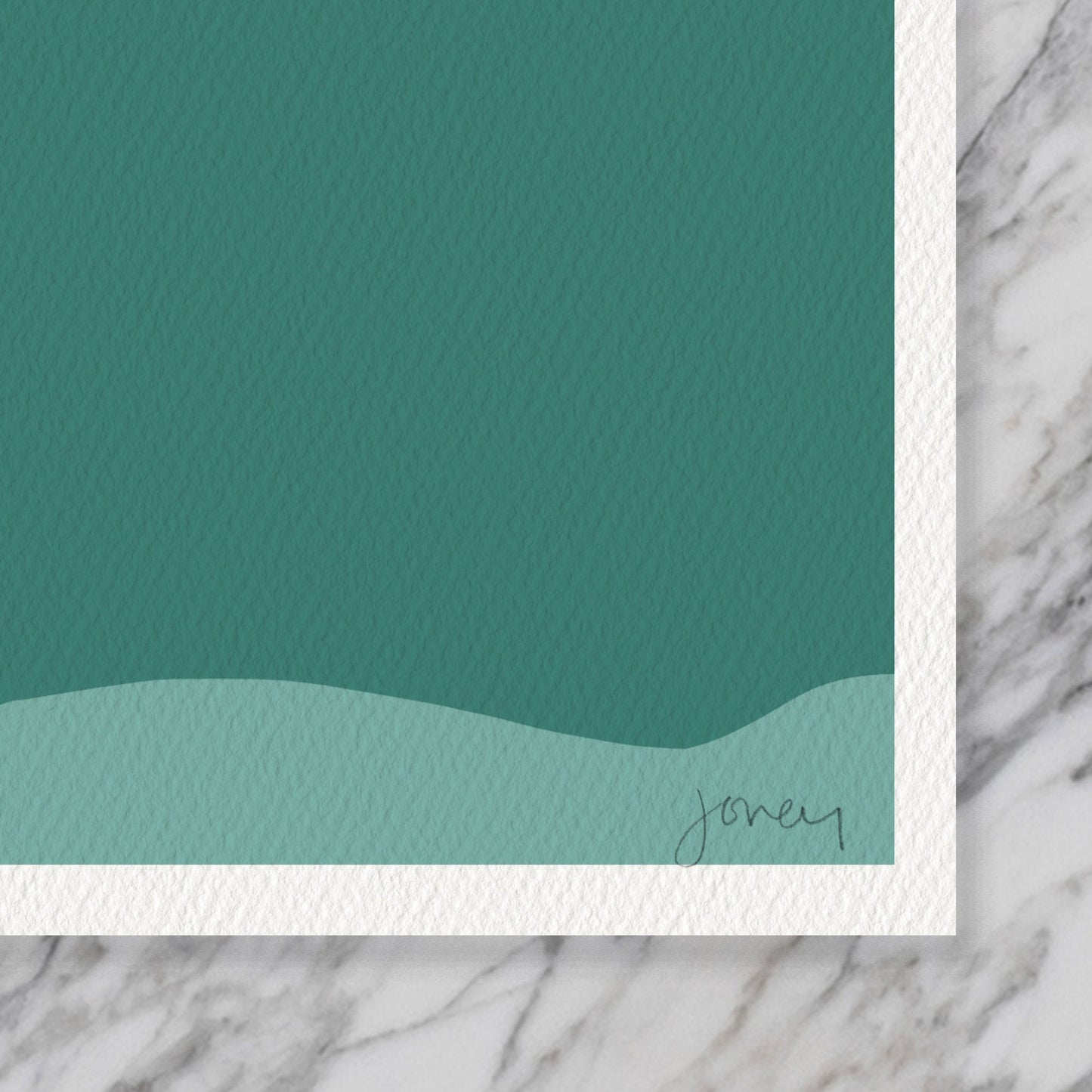 Birds over Ocean Waves Art Print - Unframed or Framed - 140816