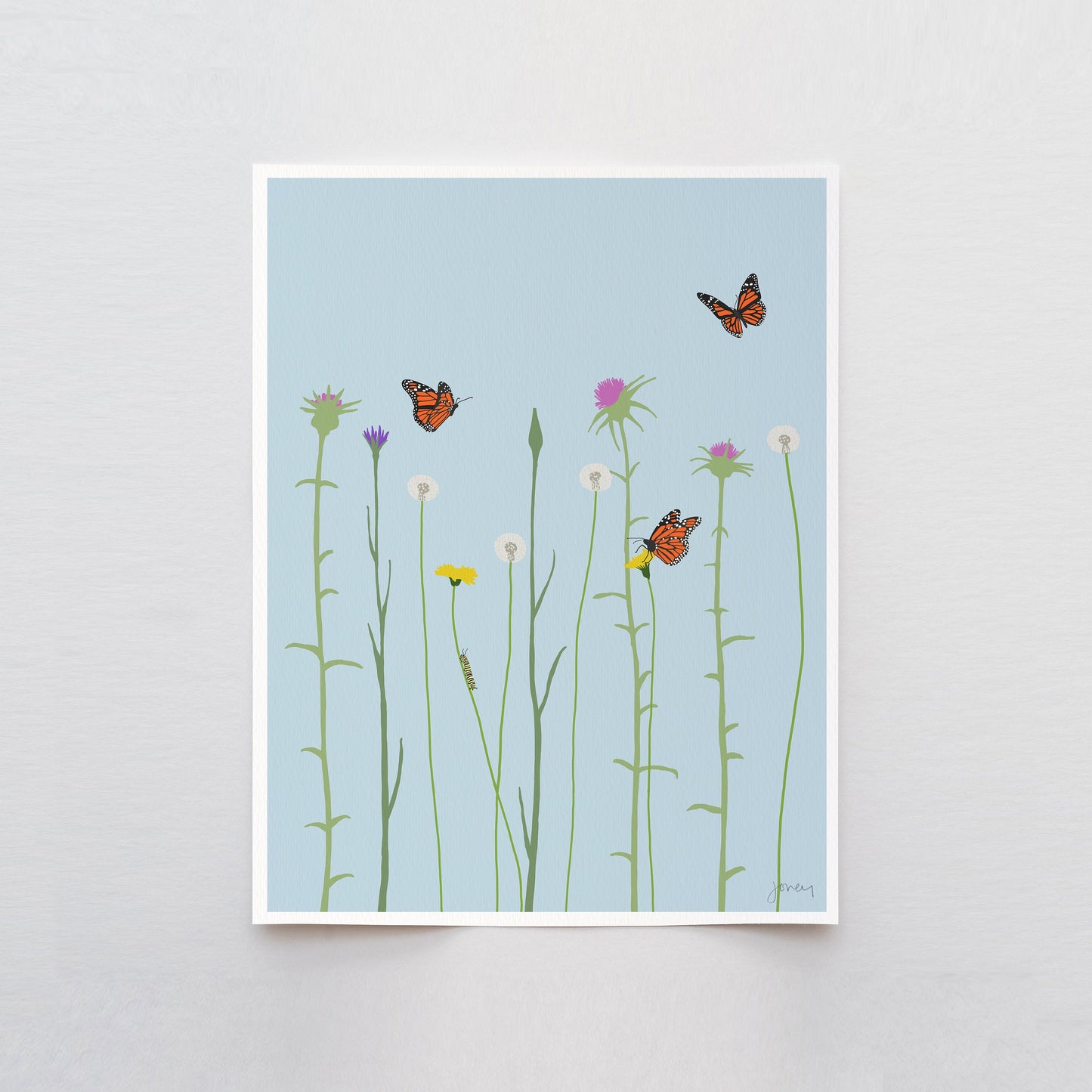 Dandelions Art Print - Unframed or Framed - 210226