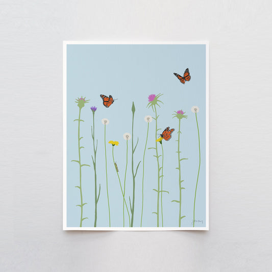 Dandelions Art Print - Unframed or Framed - 210226