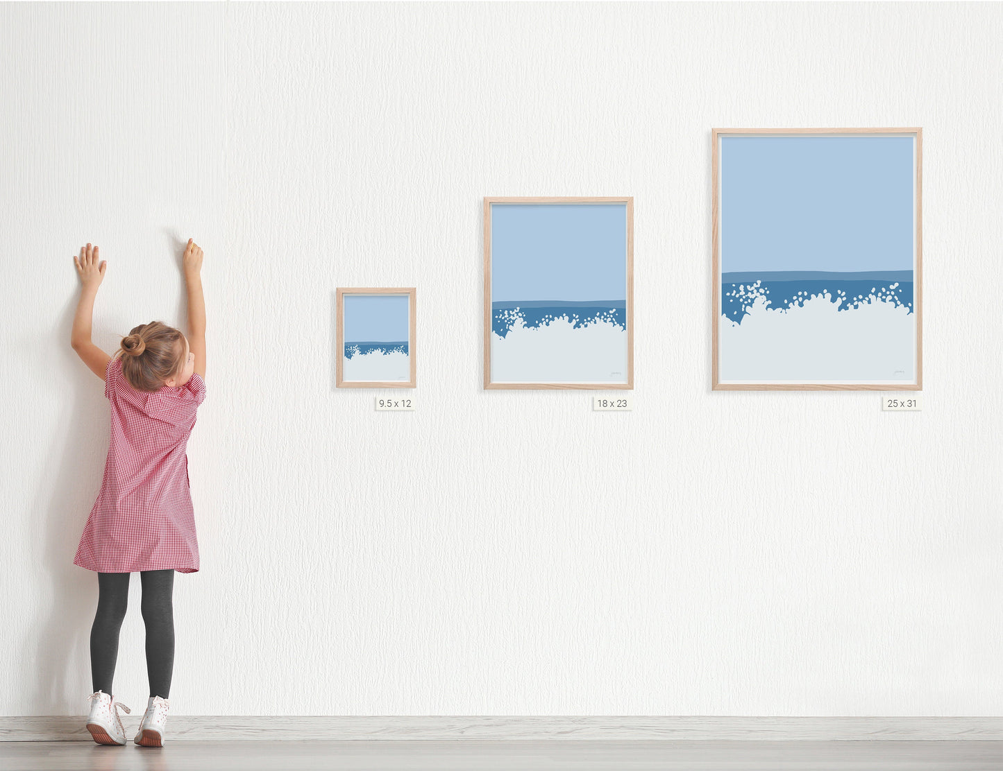 Breaking Waves Art Print - Unframed or Framed - 130507