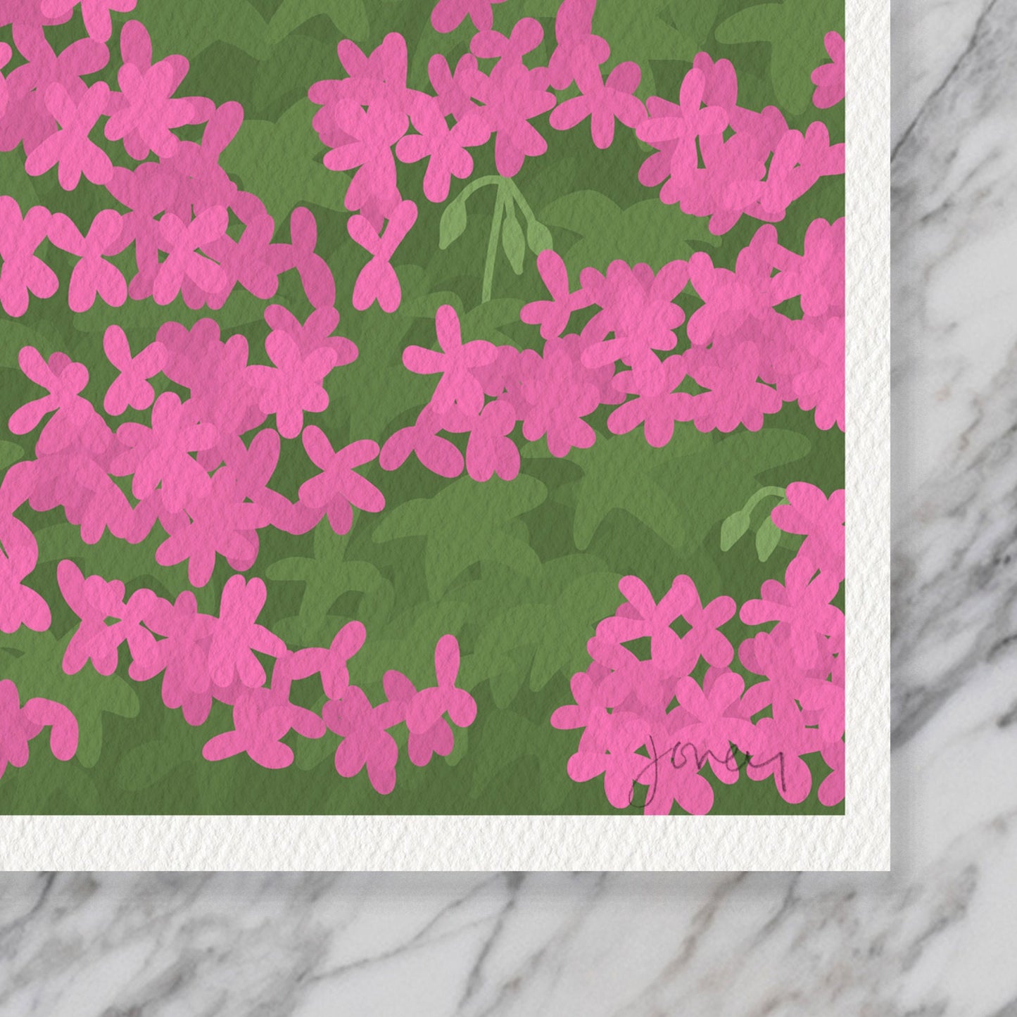 Geraniums Art Print - Unframed or Framed - 160419