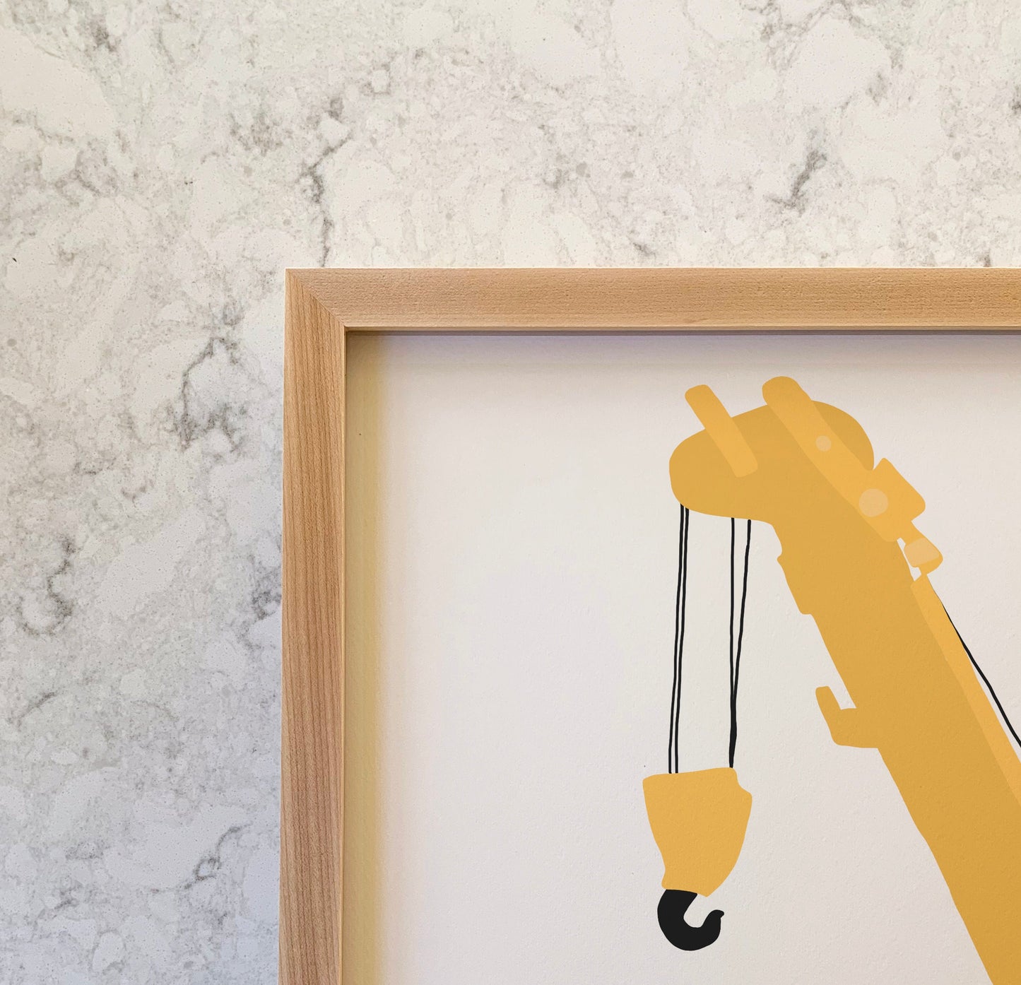 Crane Art Print - Unframed or Framed - 130820