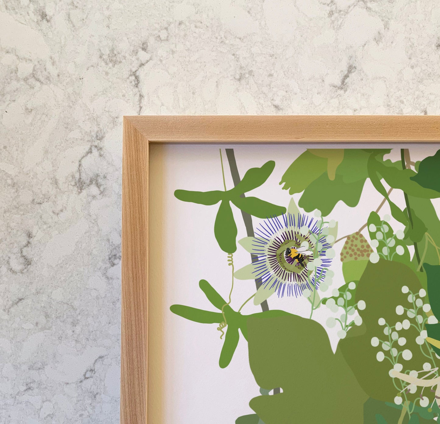 Kumquats Millefleur Art Print - Unframed or Framed - 210612