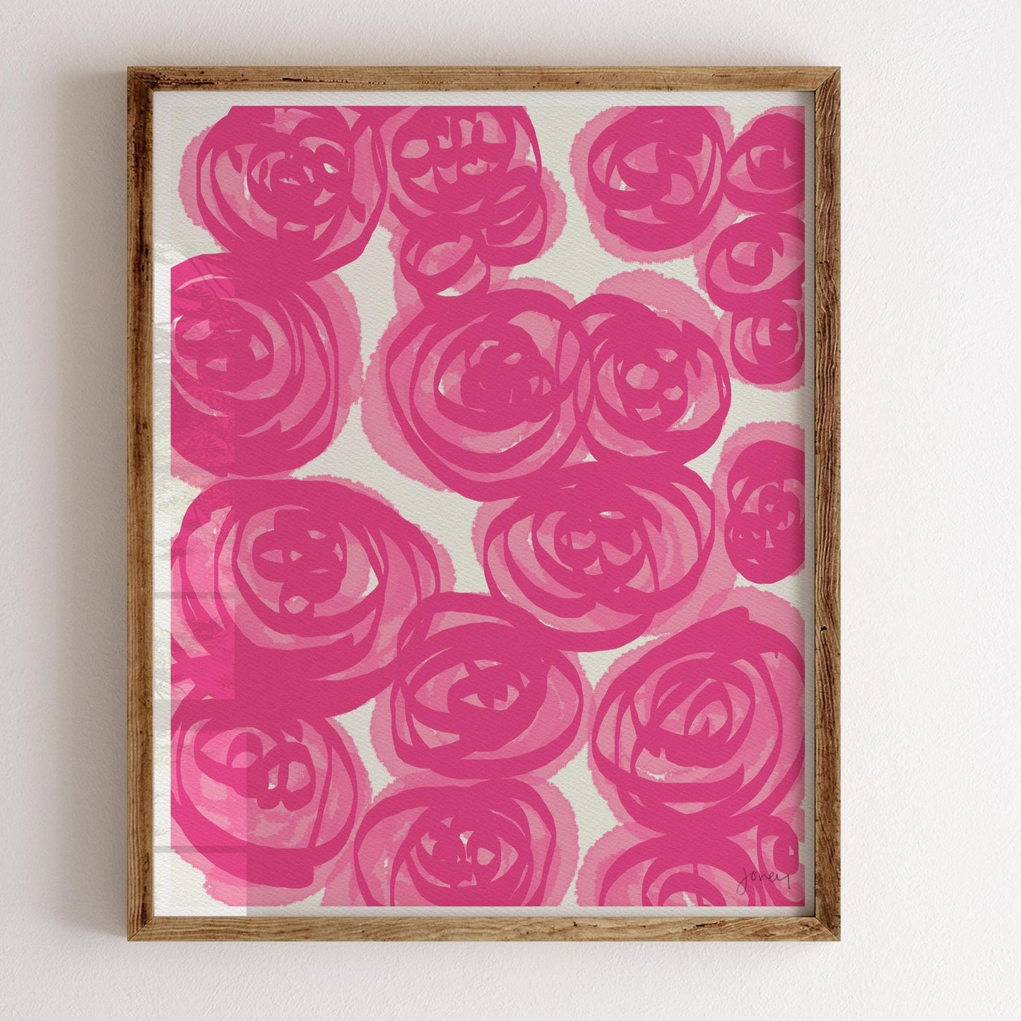 Peonies Art Print - Unframed or Framed - 110626