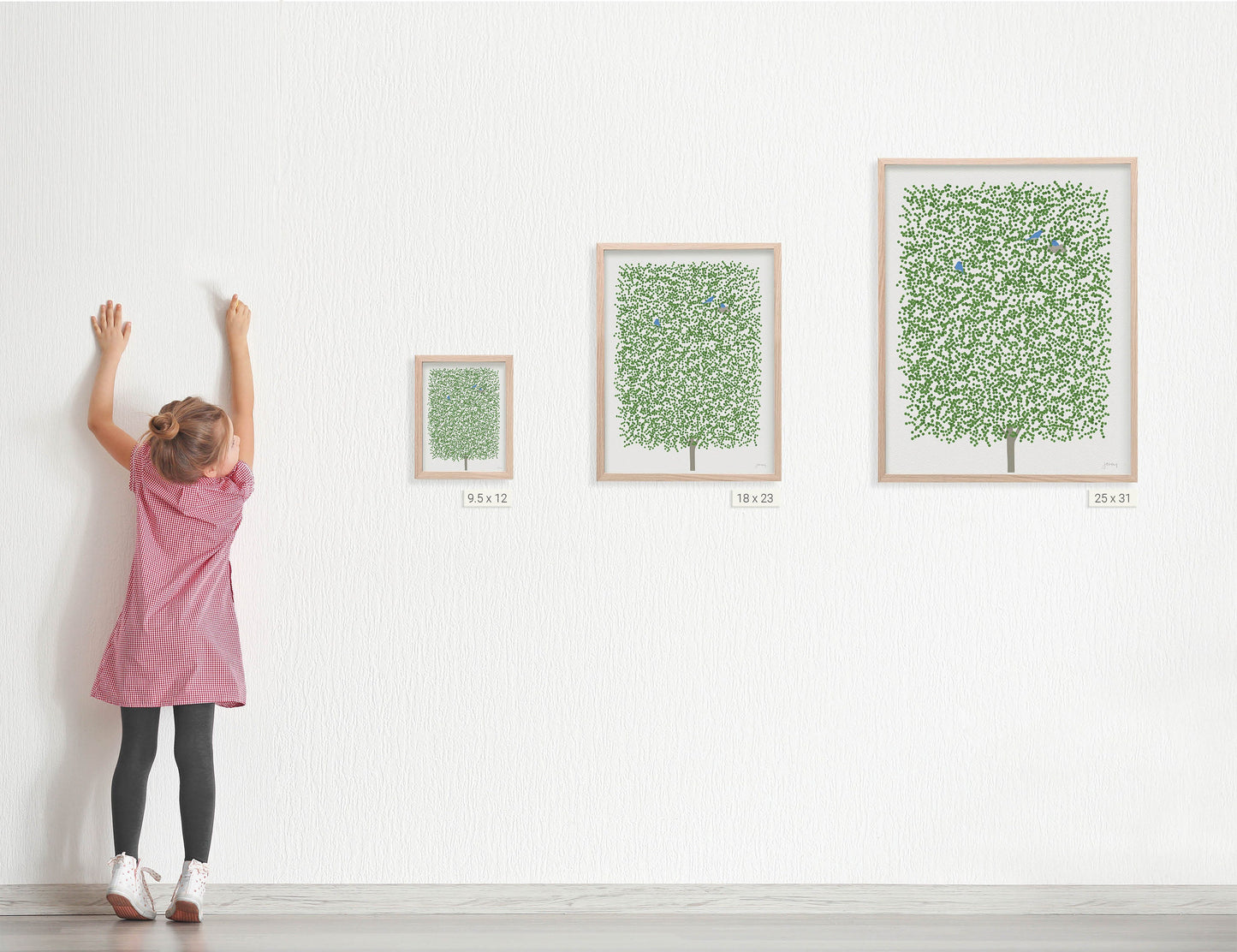 Summer Maple Art Print - Unframed or Framed - 240707