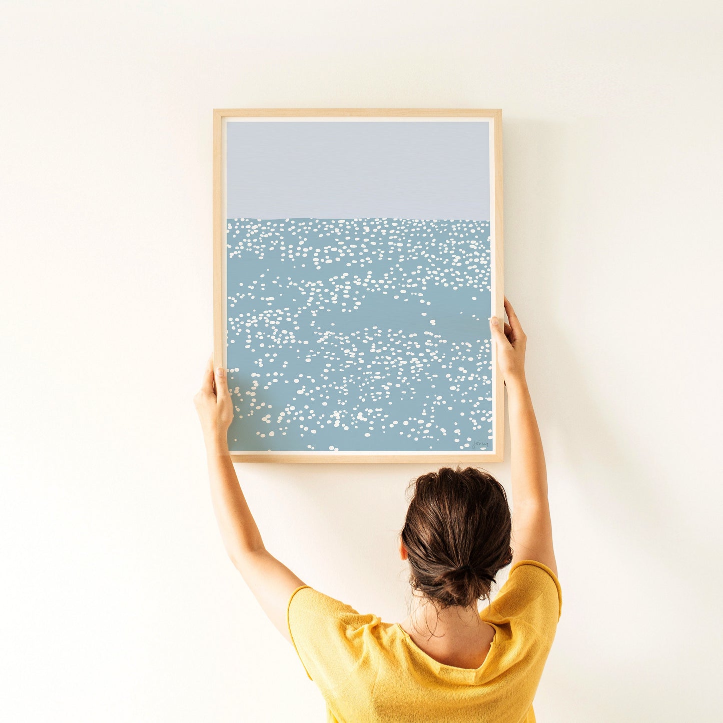 Sunlight Sparkles on Water Art Print - Unframed or Framed - 120807