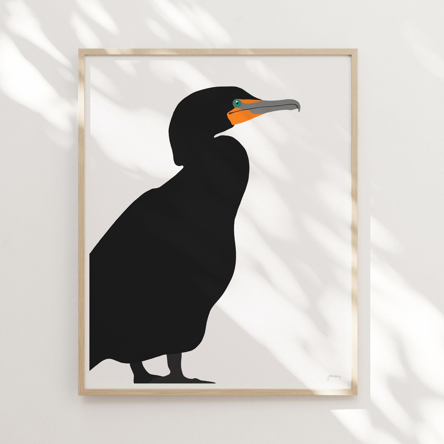 Cormorant Art Print - Unframed or Framed - 250622