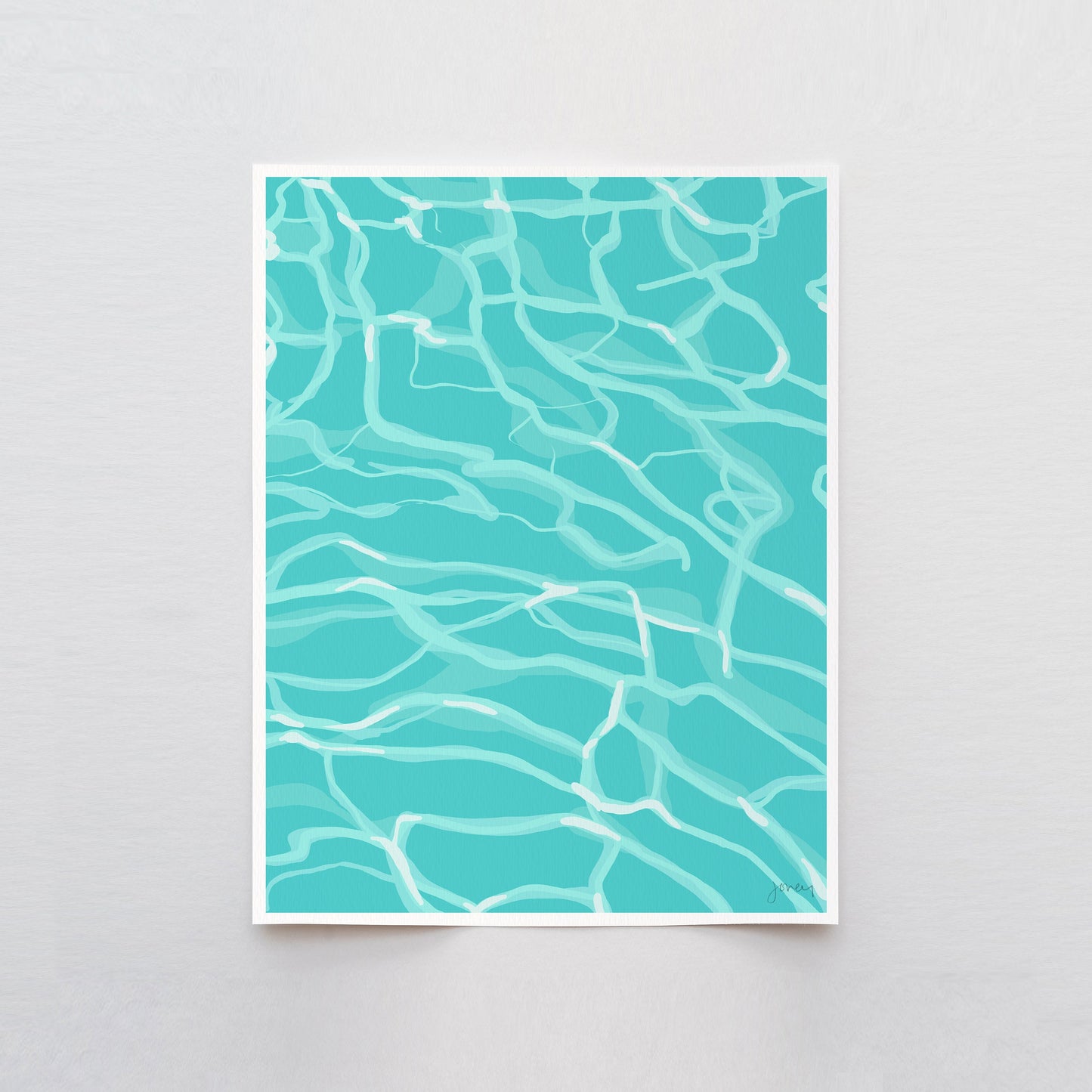 Light & Water Art Print - Unframed or Framed - 130430
