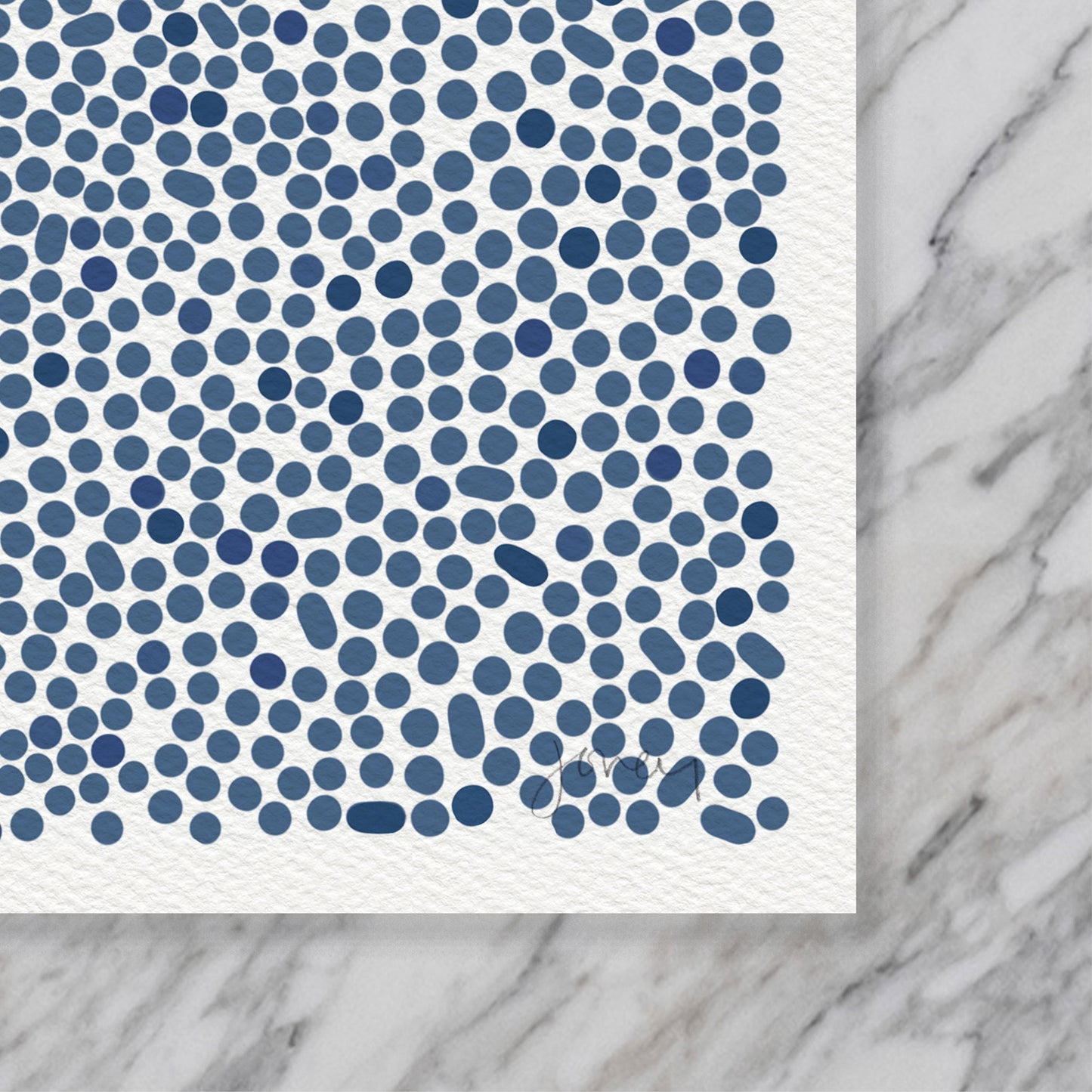 Channel Marker with Seagull Art Print - Unframed or Framed - 250415