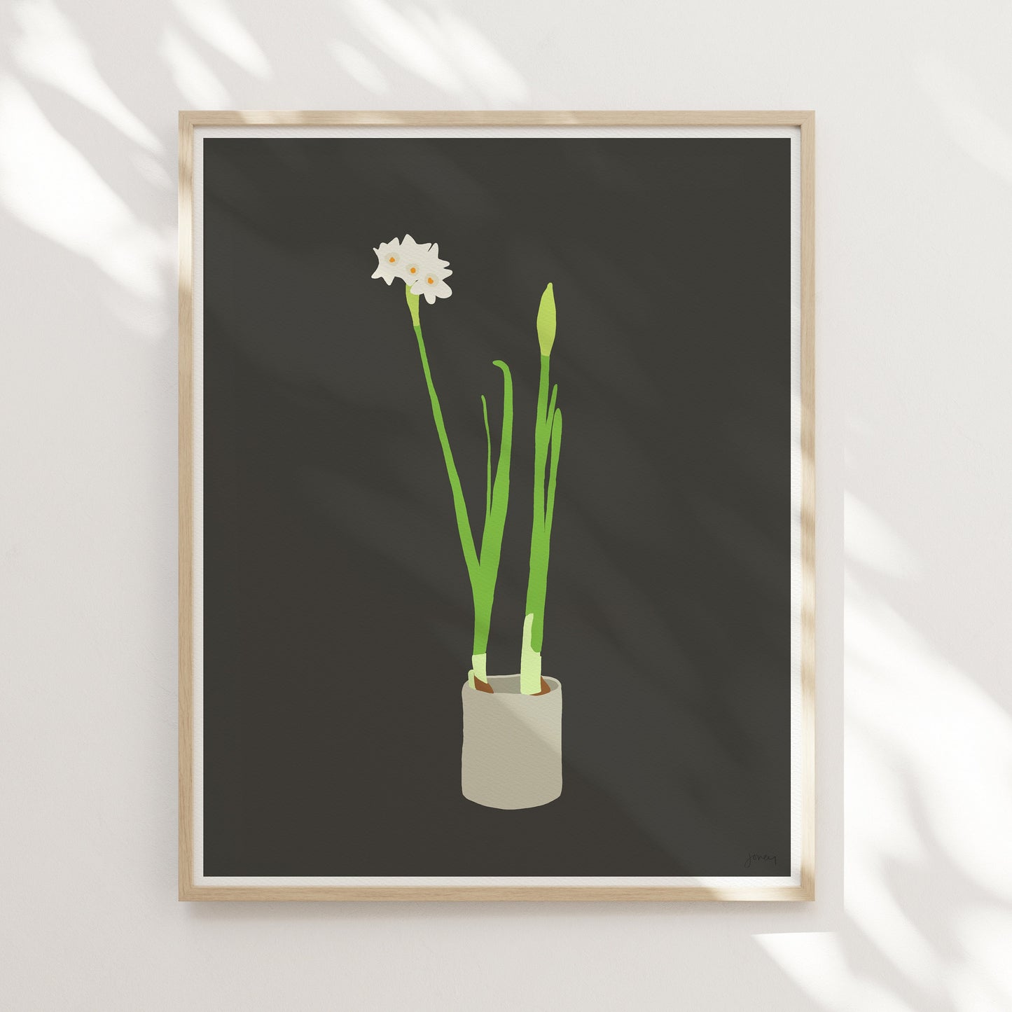 Narcissus Still Life Art Print - Unframed or Framed - 121213