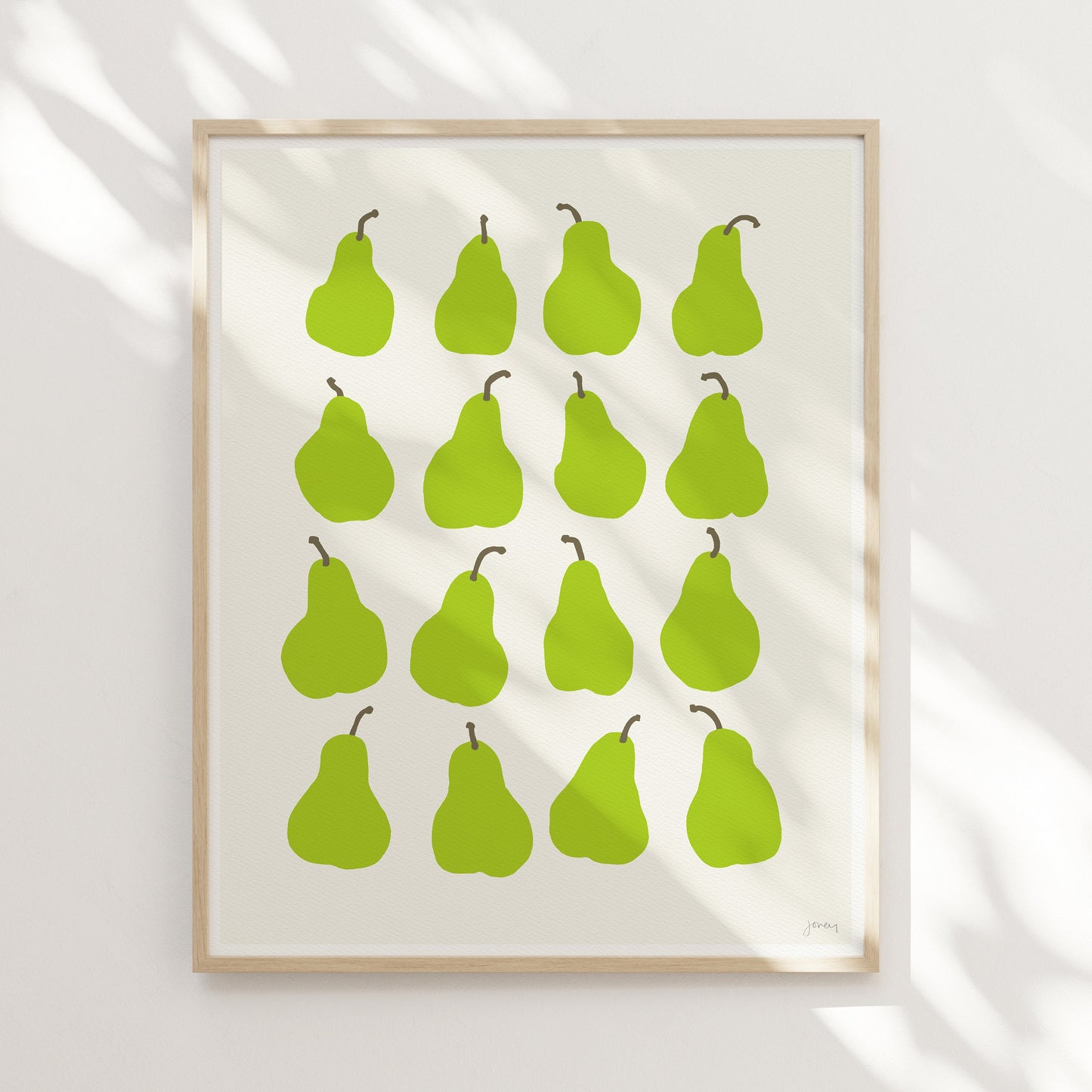 Pears Art Print - Unframed or Framed - 111115