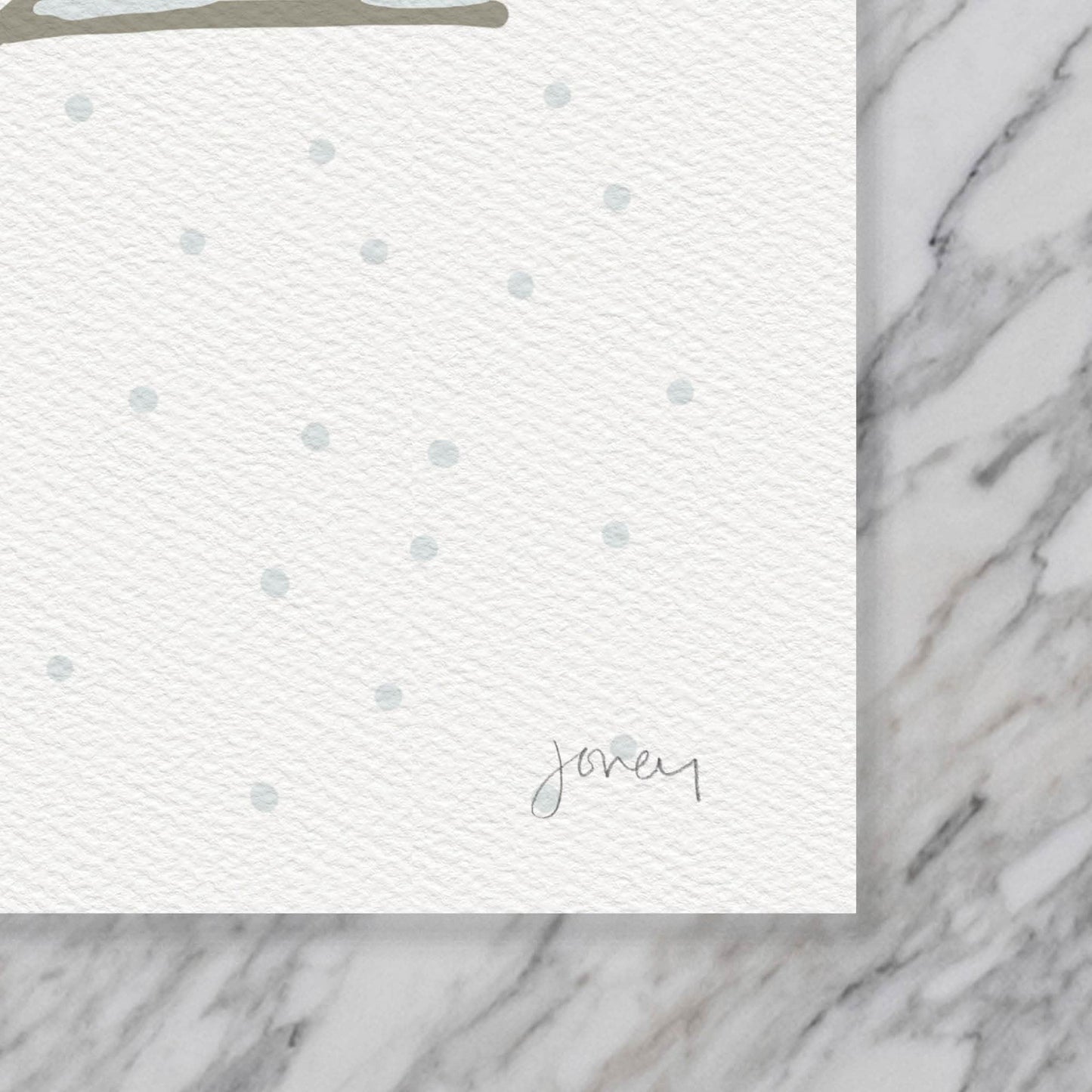 Winter Maple Abstract Art Print - Unframed or Framed - 231210