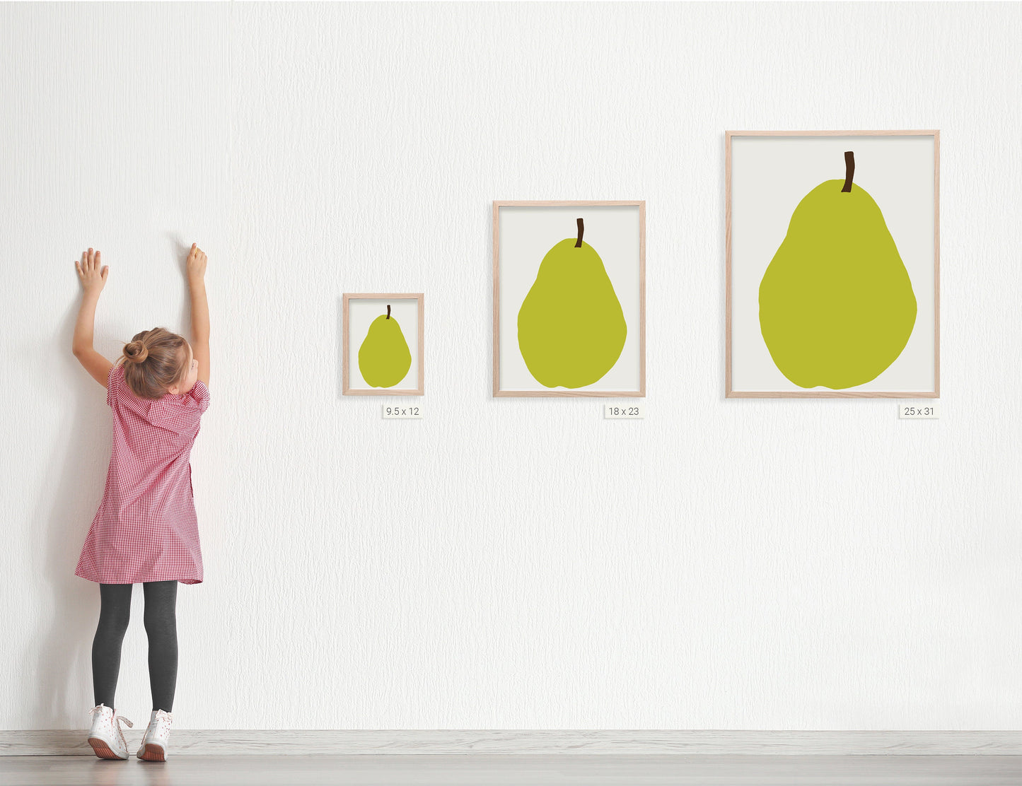 Bartlett Pear Art Print - Unframed or Framed - 121212