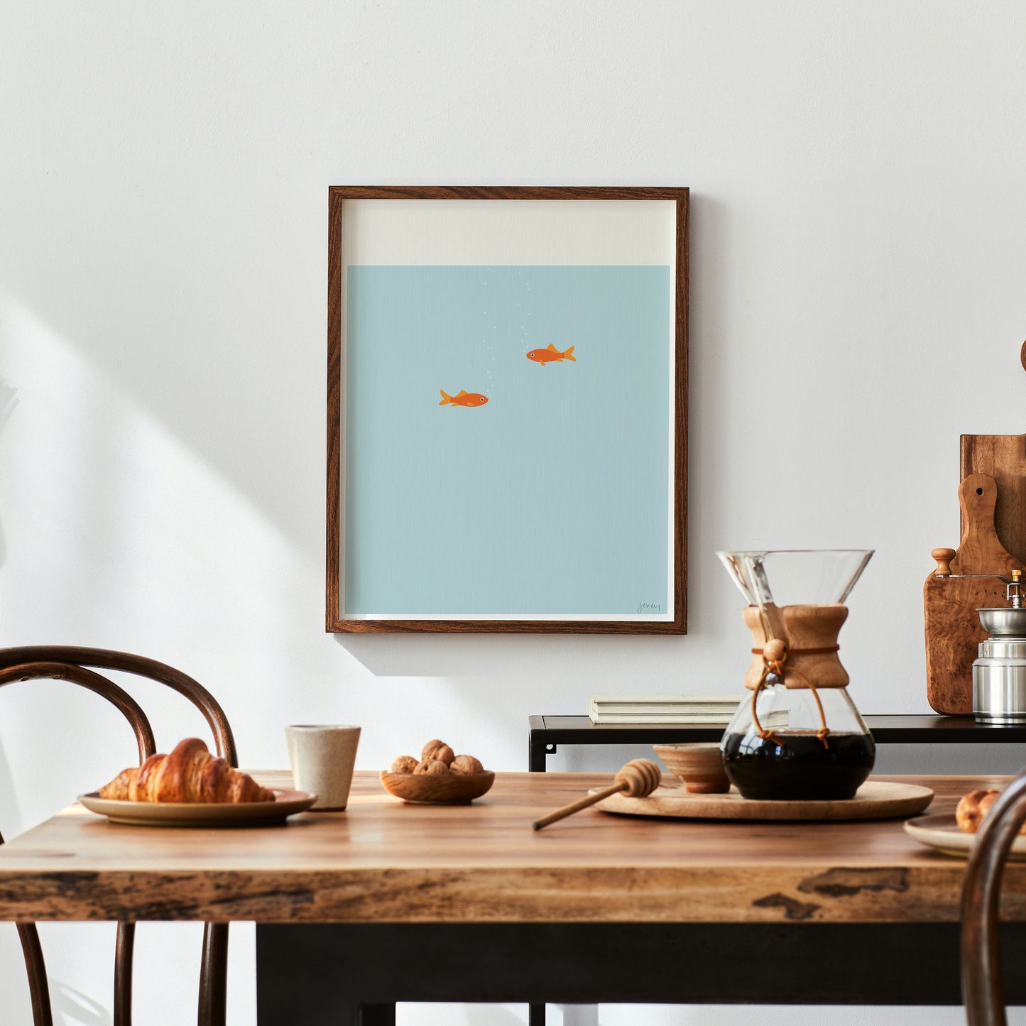 Goldfish Art Print - Unframed or Framed - 160103