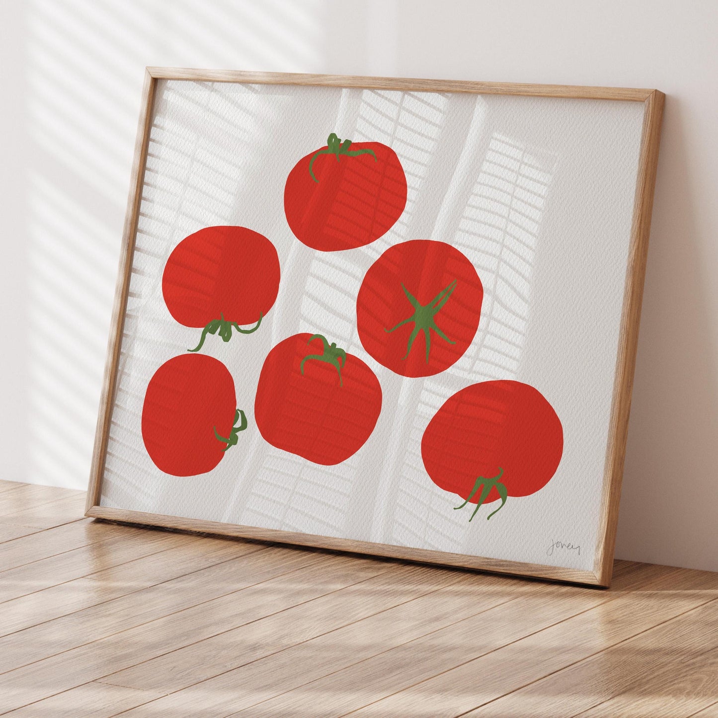 Red Tomatoes Art Print - Unframed or Framed - 230825
