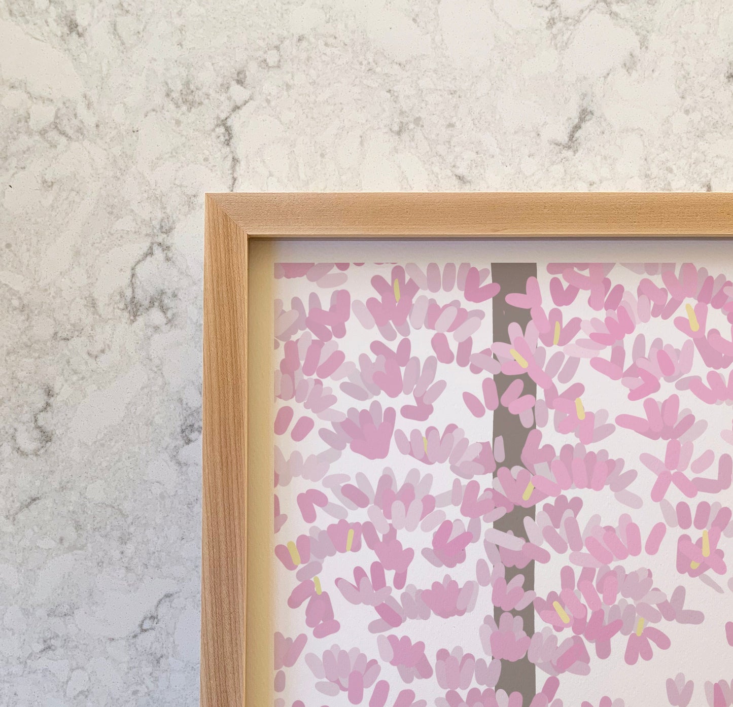 Sitting Under a Magnolia Tree Art Print - Unframed or Framed - 230429