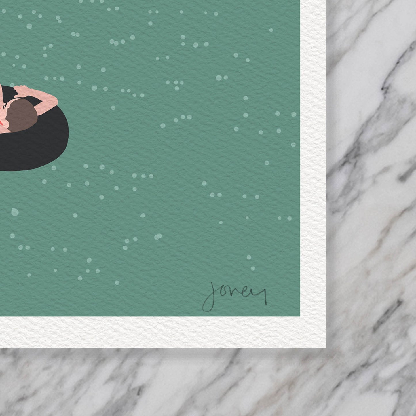 Floating on the Lake Art Print - Unframed or Framed - 221001