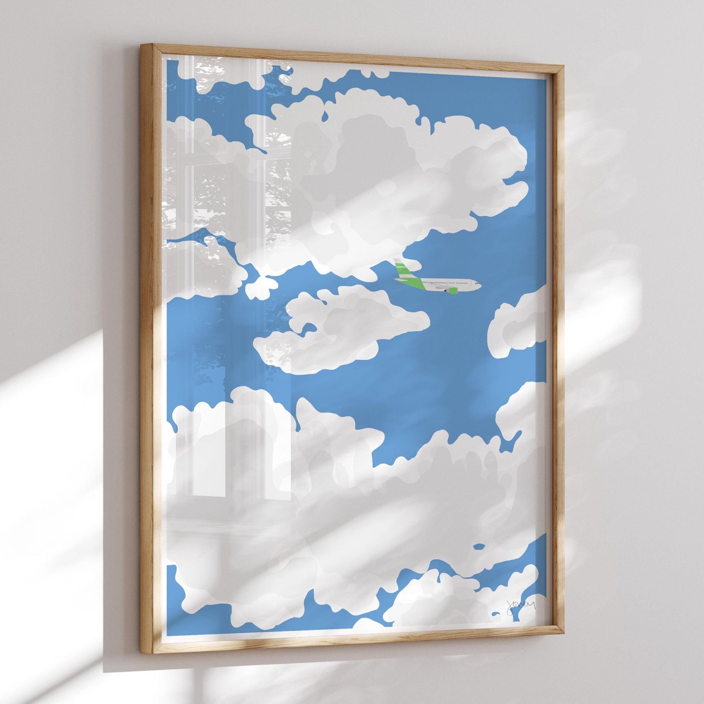 Airplane Art Print - Unframed or Framed -  230124