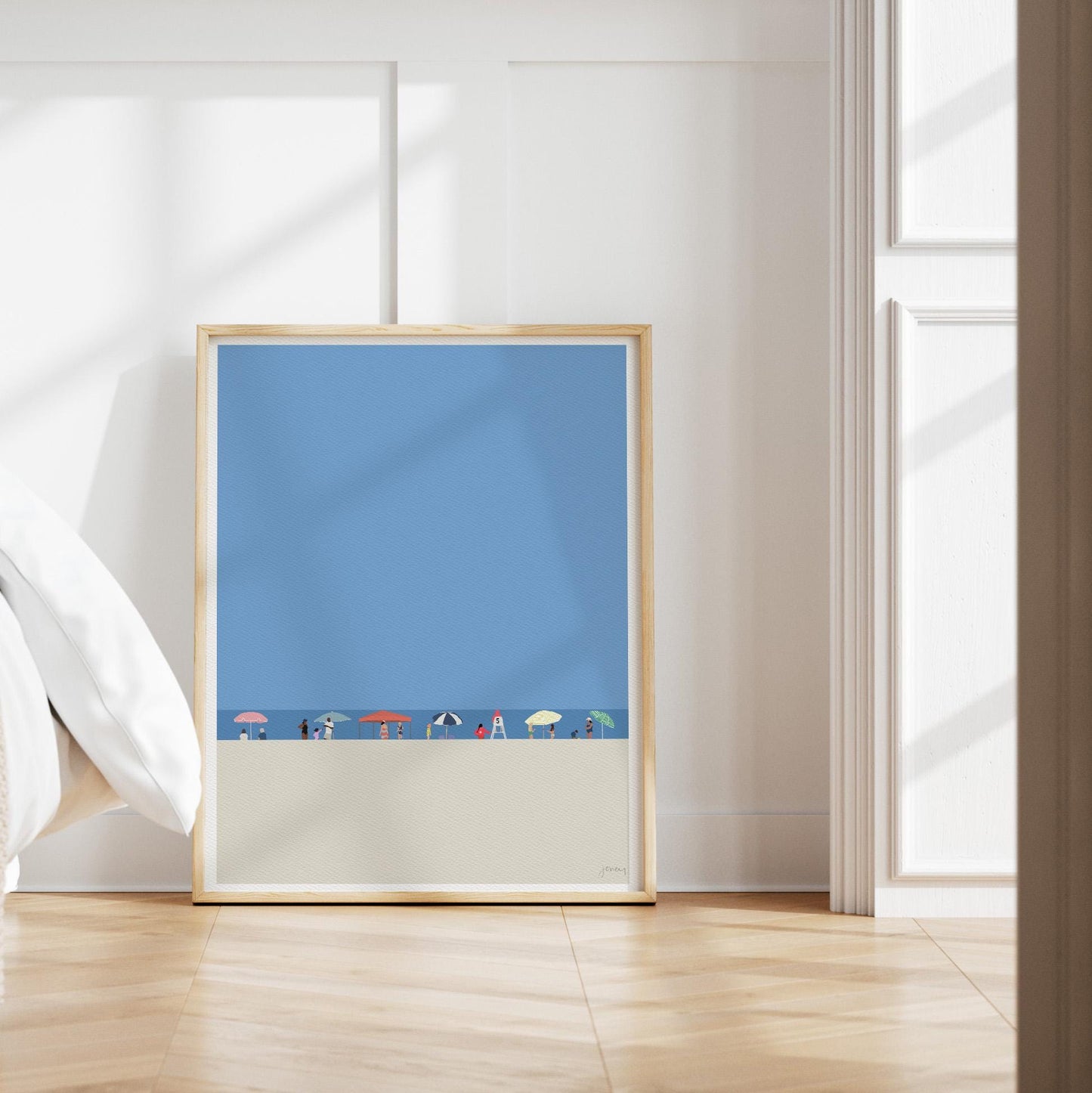 Beach Horizon Art Print - Unframed or Framed - 230701