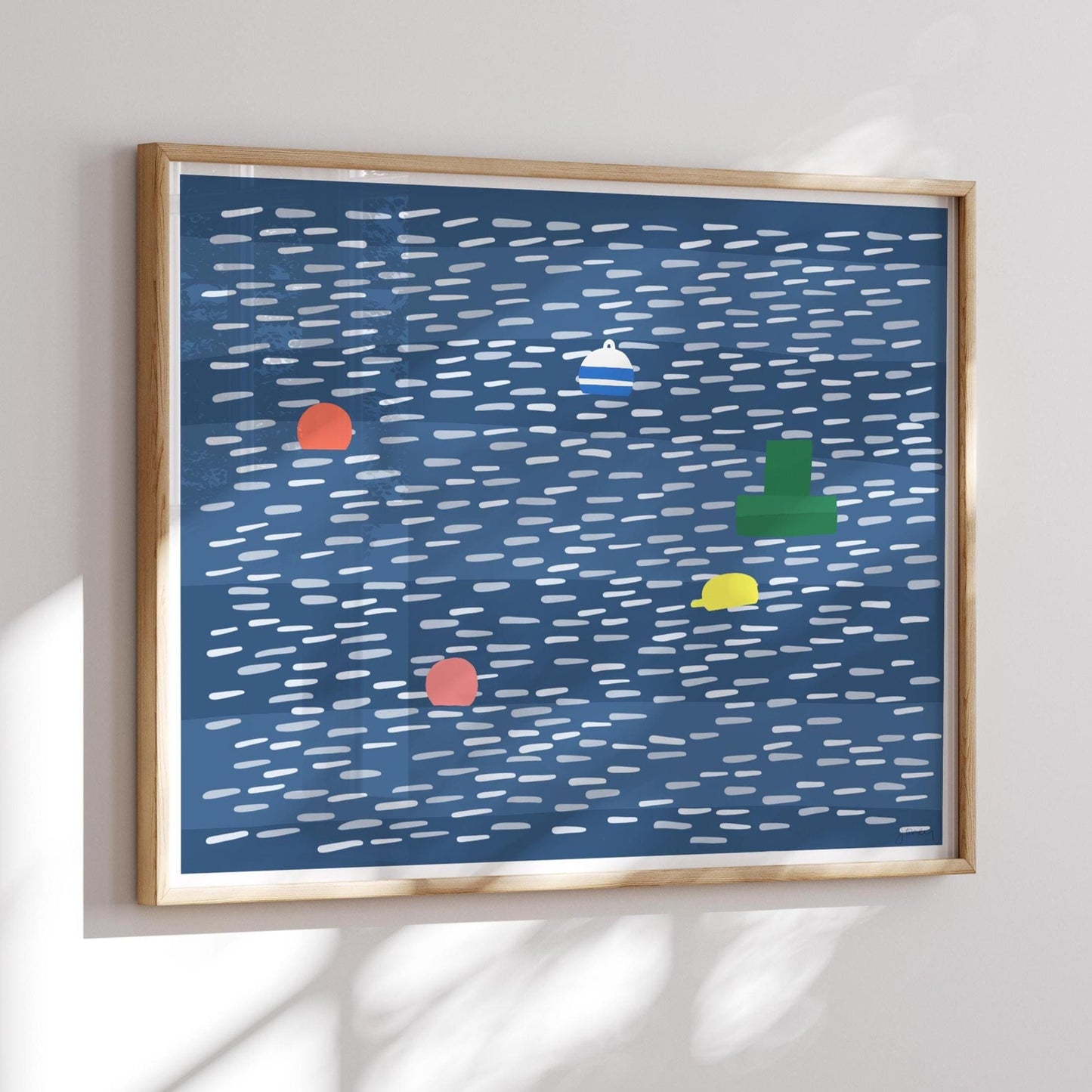 Spring Moorings Art Print - Signed by Jorey Hurley - 260412