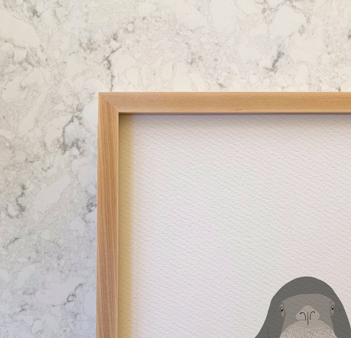 Pacific Walrus Art Print - Unframed or Framed - 170717