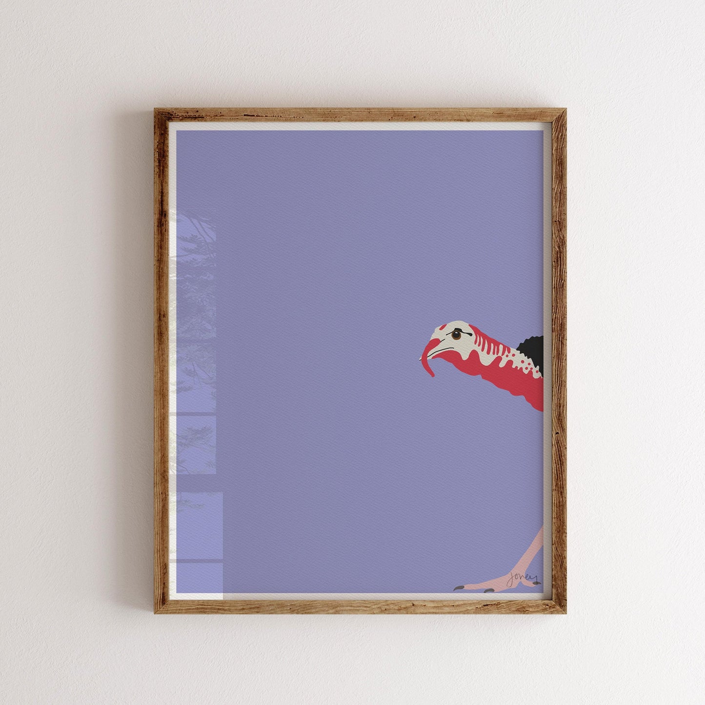 Wild Turkey Art Print - Signed - 121120