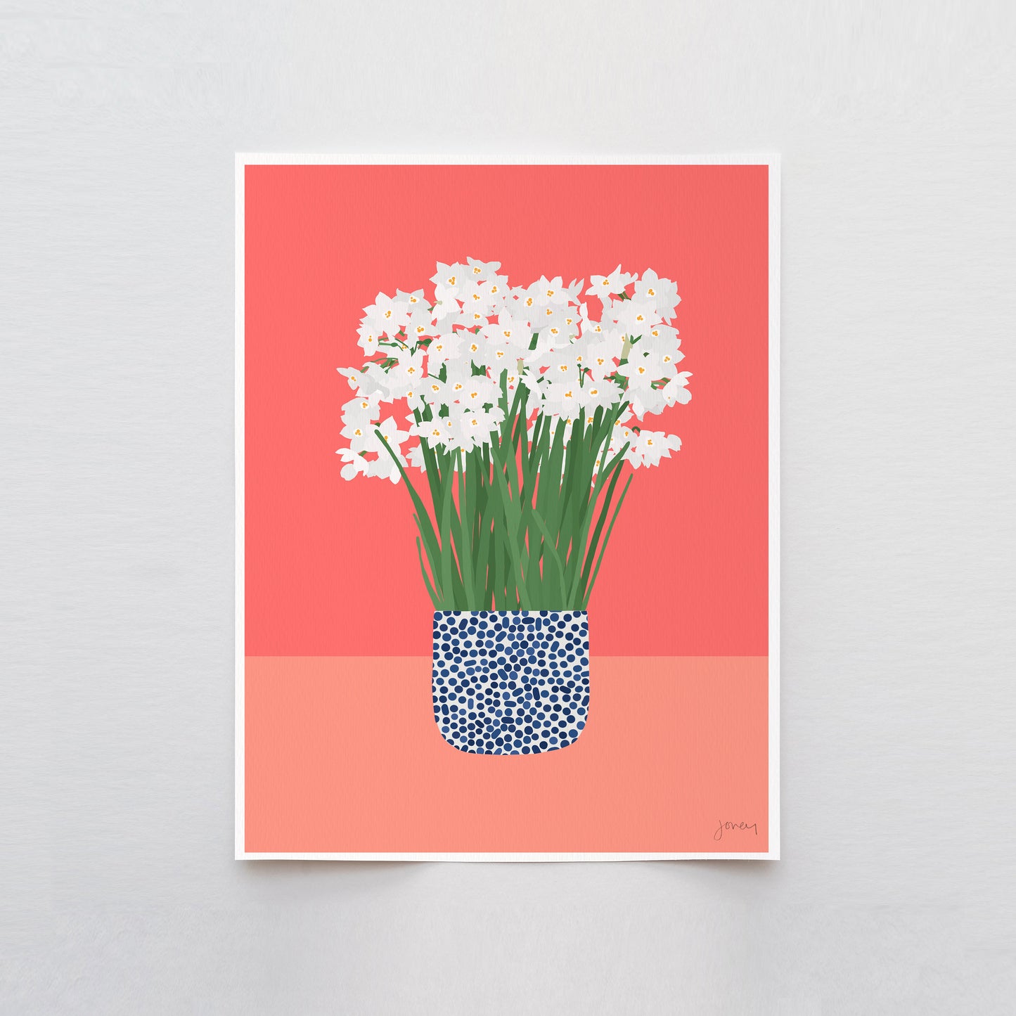 Paperwhites Art Print - Unframed or Framed - 220428