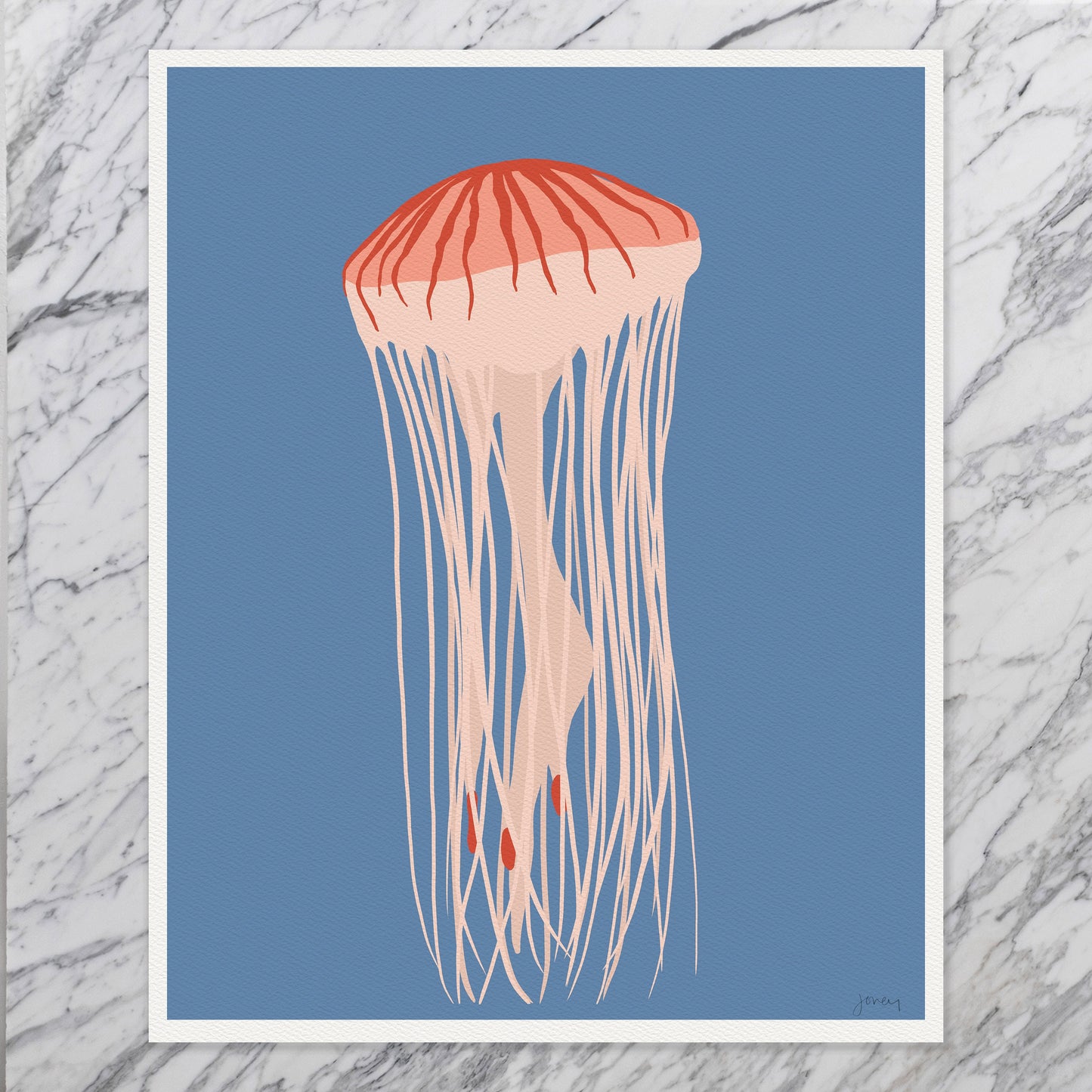 Jellyfish Art Print - Unframed or Framed - 230201