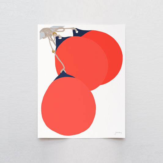 Boat Bumpers Art Print - Unframed or Framed - 240602