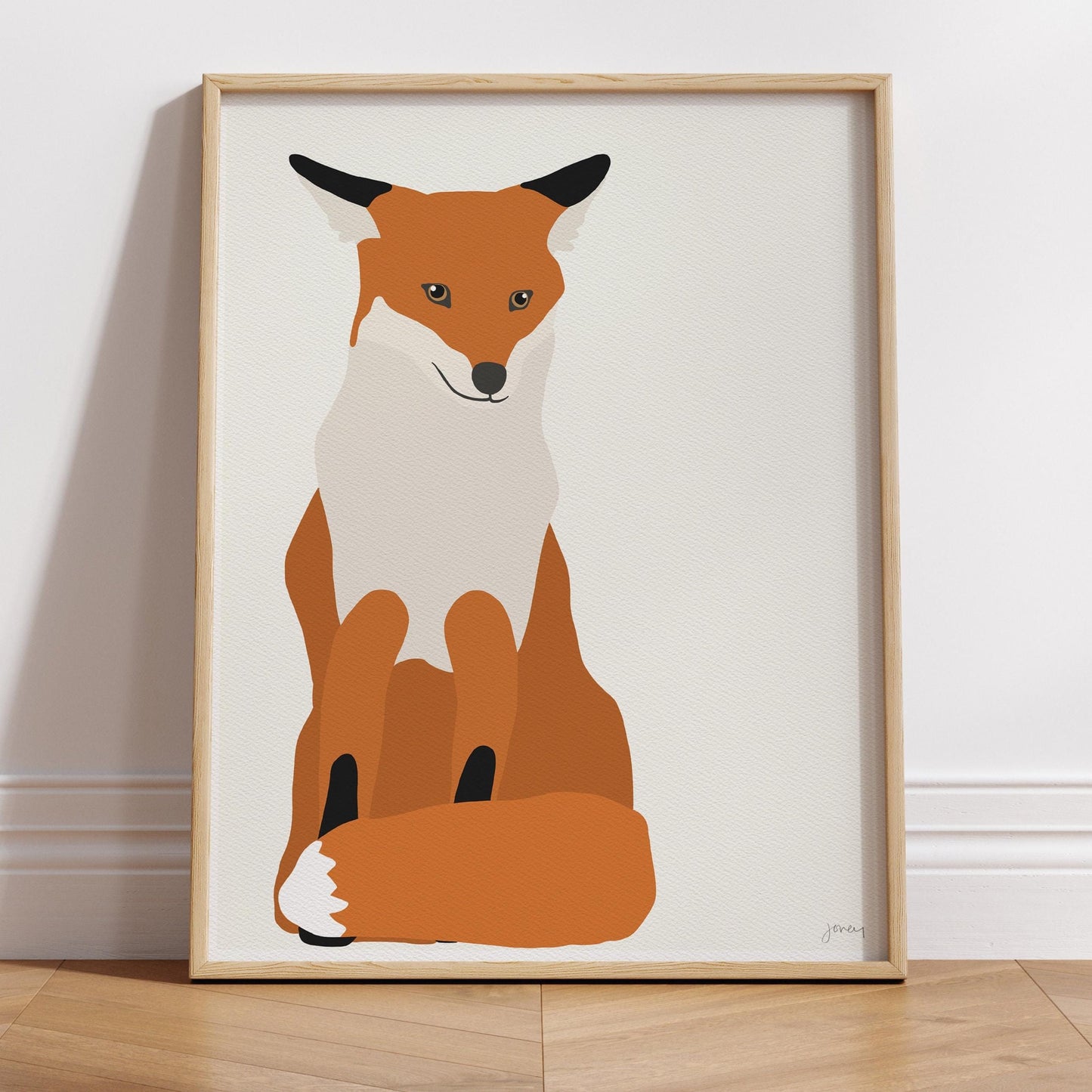 Red Fox Art Print - Unframed or Framed - 160107