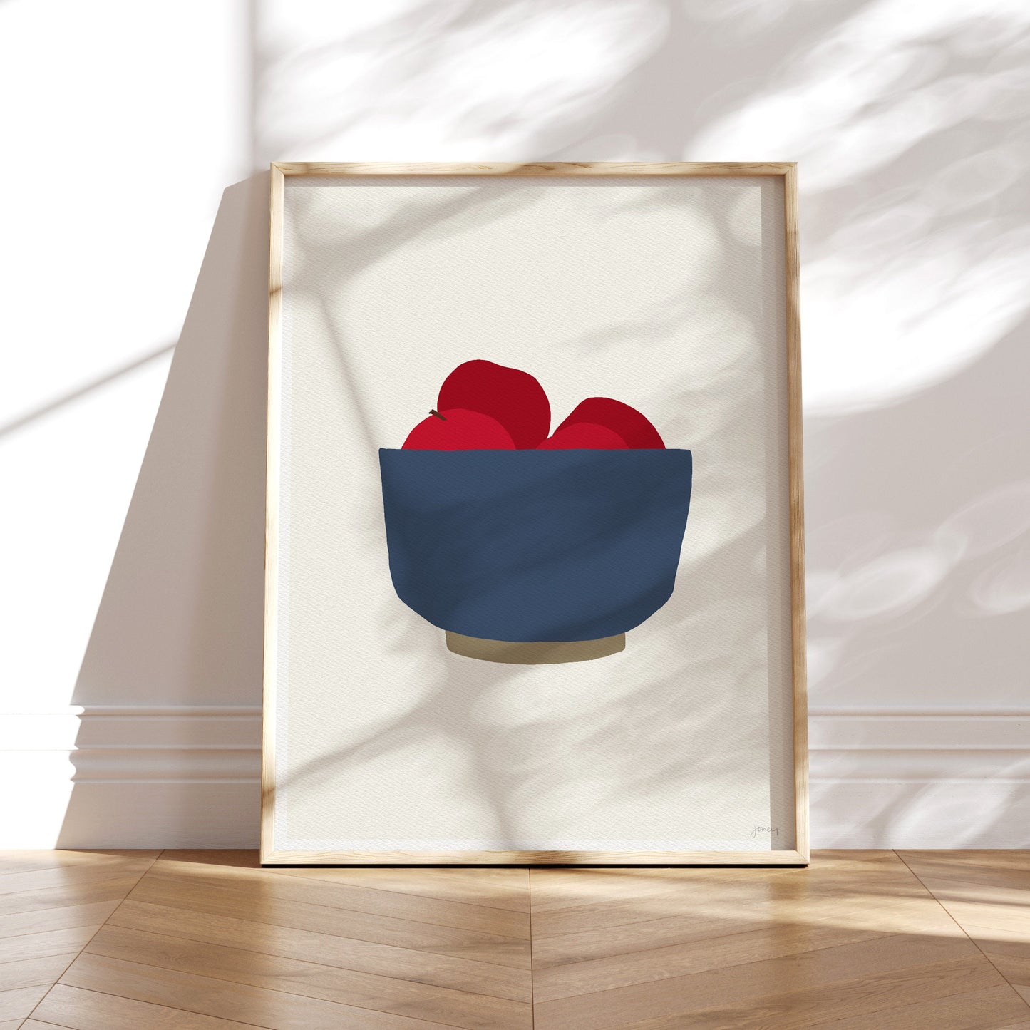 Red Apples Art Print - Unframed or Framed - 121001