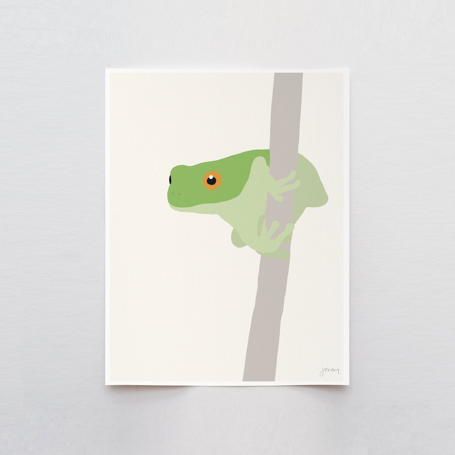 Tree Frog Art Print - Unframed or Framed - 130703
