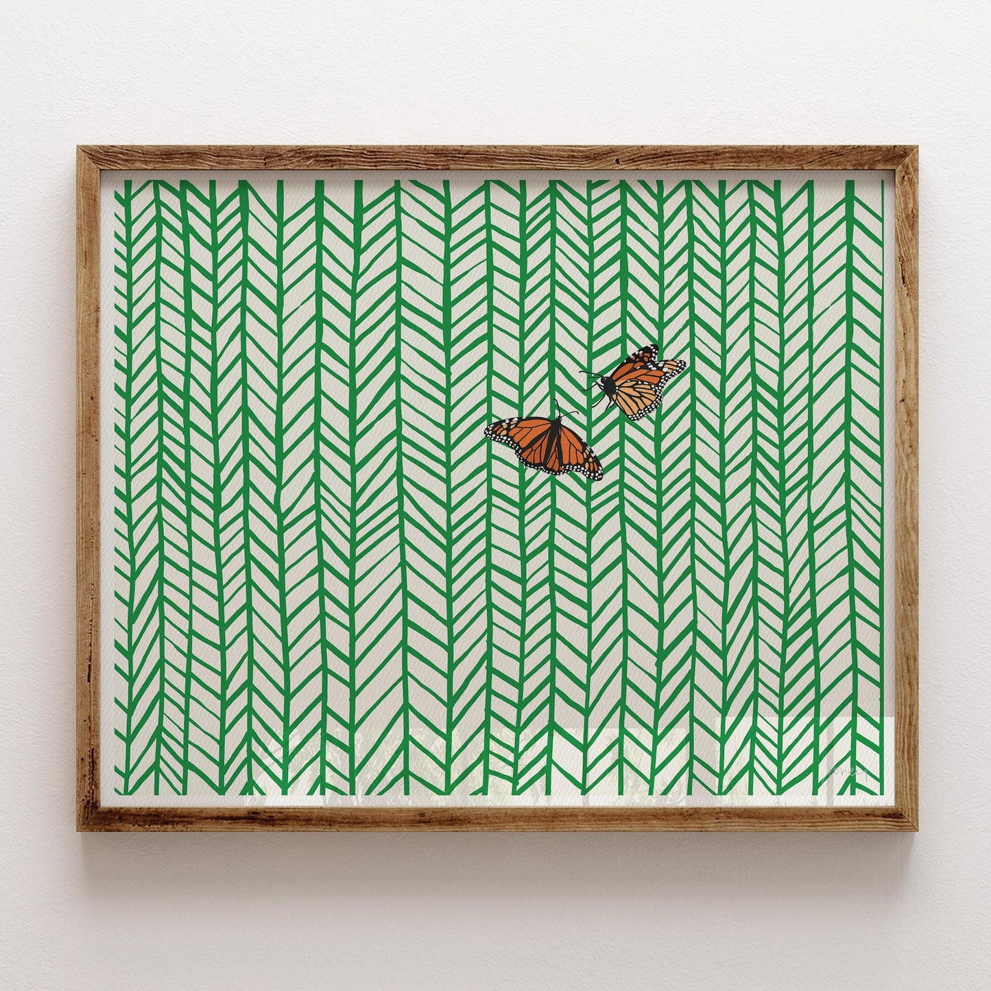 Butterflies Wall Art Print - Unframed or Framed - 160618