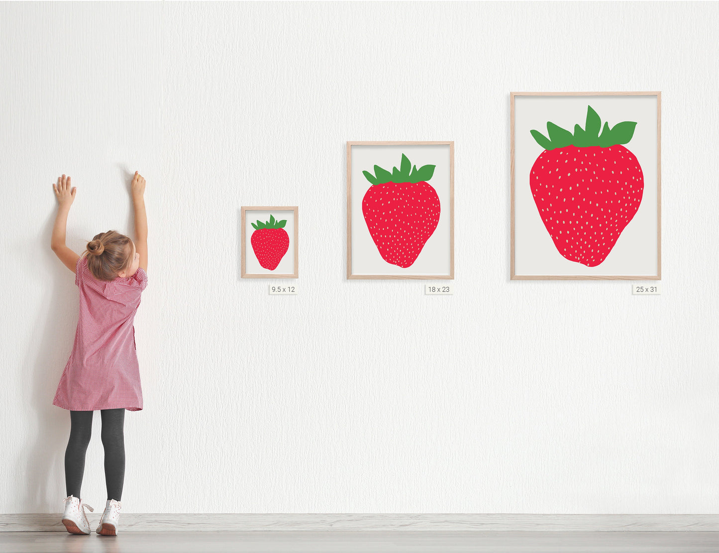 Strawberry Art Print - Unframed or Framed - 120514