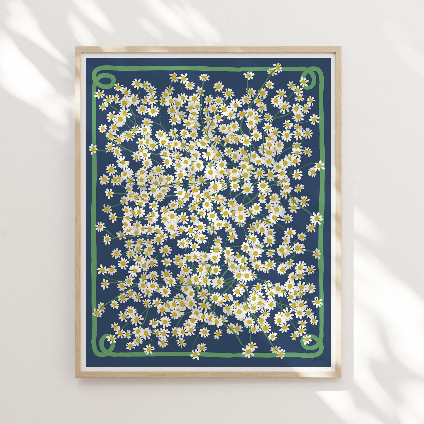 Chamomile Field Art Print - Unframed or Framed - 250921