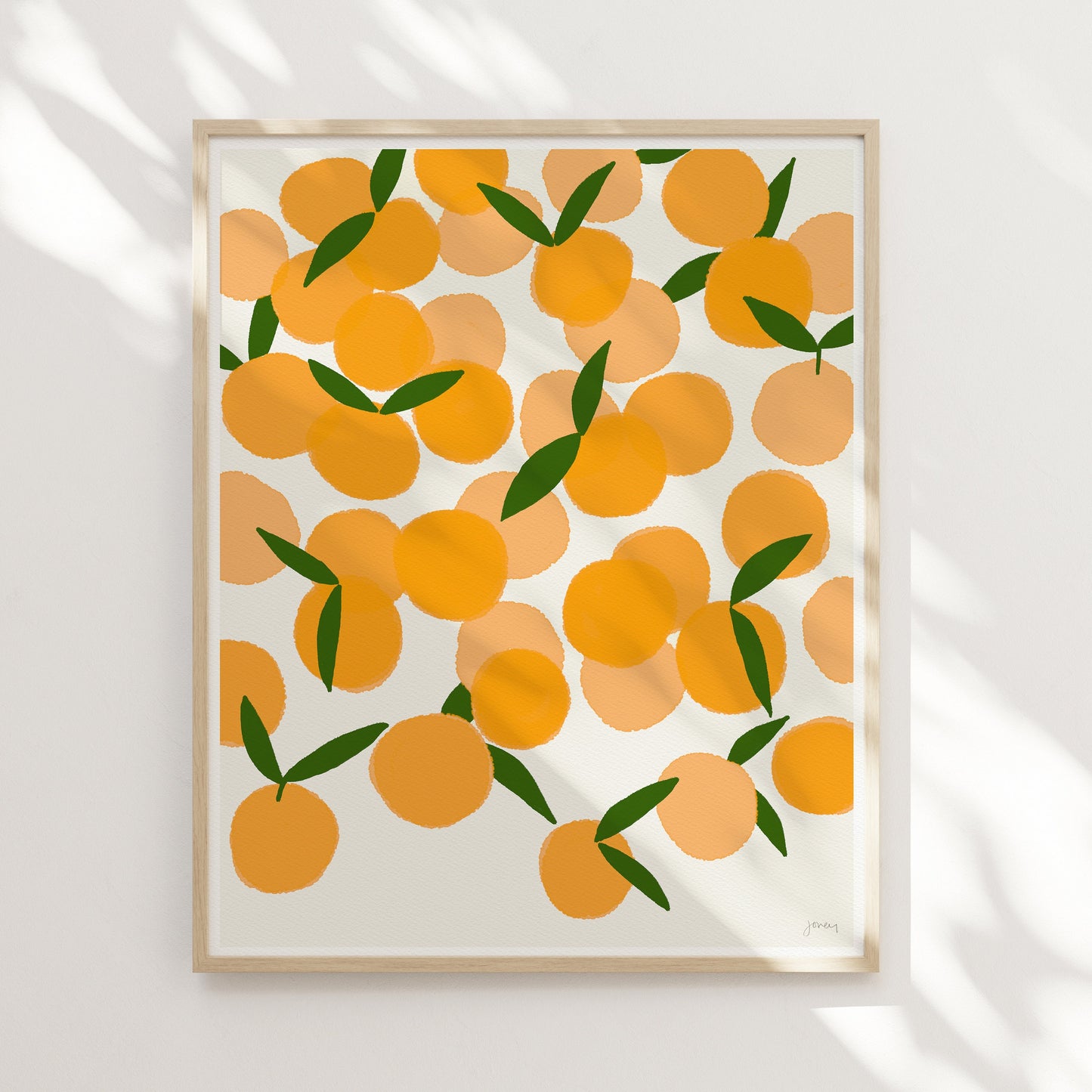 Clementines Oranges Art Print - Unframed or Framed - 111222