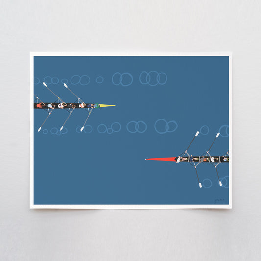 Crew Race Art Print - Unframed or Framed - 250514